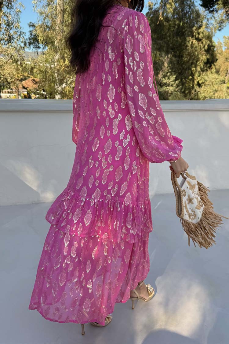 Pink Jacquard Harmony Dress、mySite、solidvoid