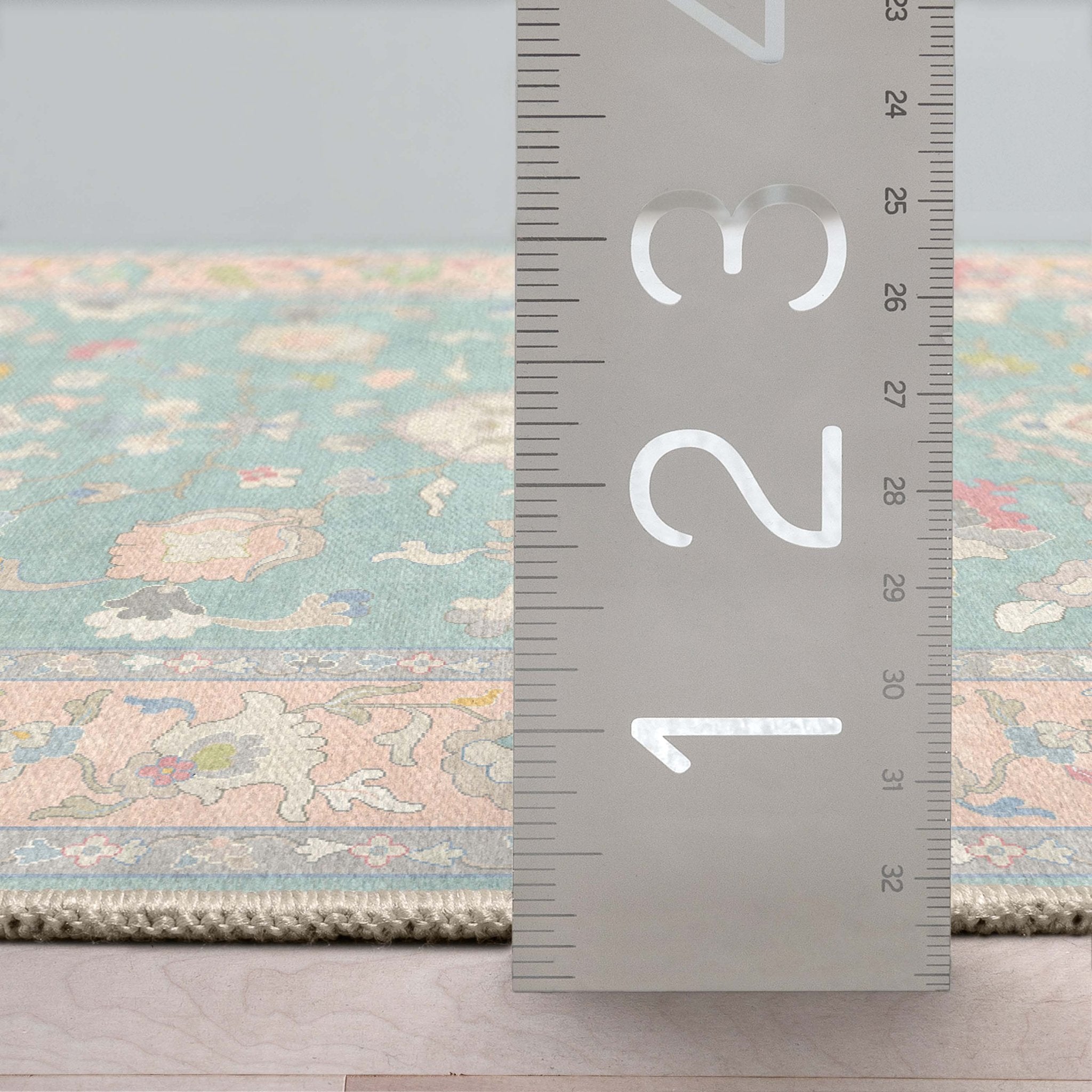 Konya Updated Traditional Oriental Pastel Rug for Living Room Bedroom Dining Room ,Easy Clean、mySite、gigharbornorthrealestate