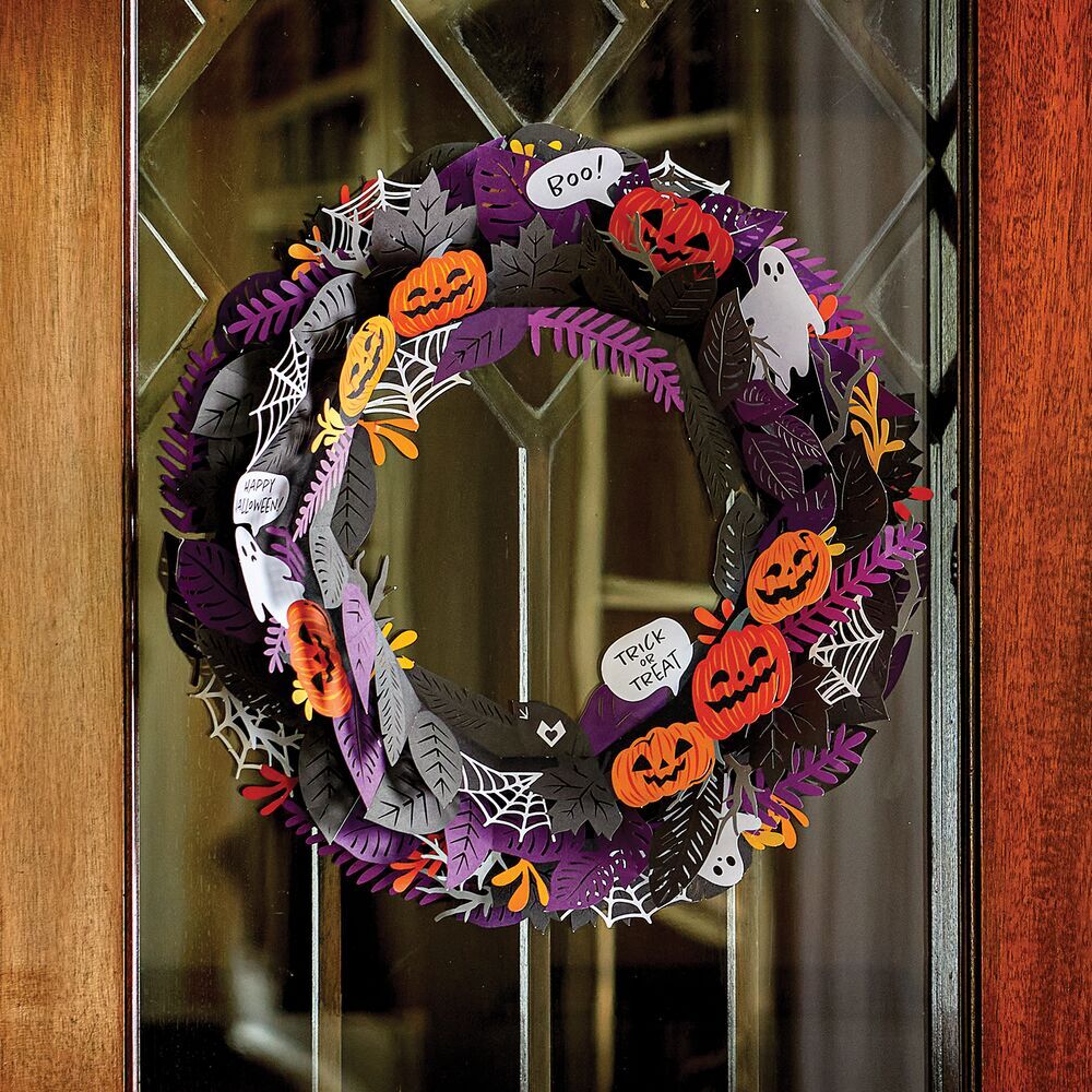 Halloween Wreath、mySite、solidvoid