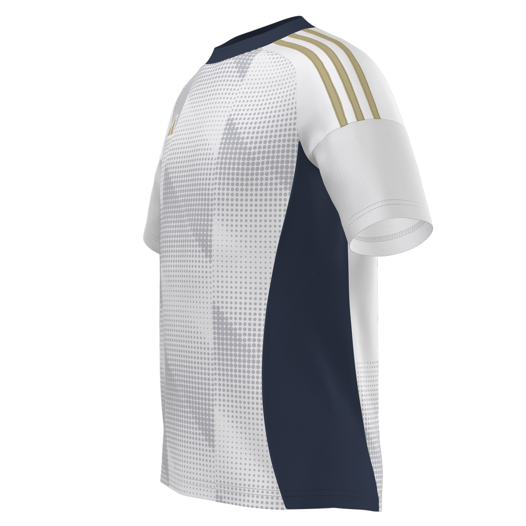 adidas EAFC ADULT Custom Tiro 25 Competition Match Jersey - White、mySite、noshort