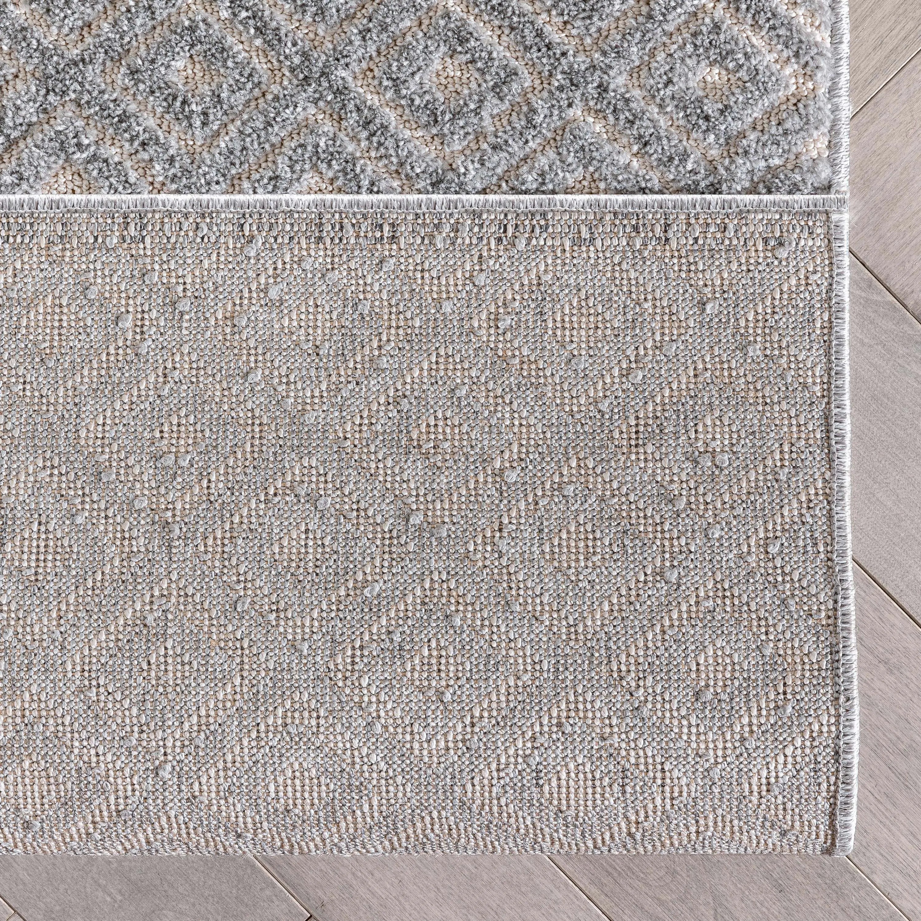 Custom Size Runner Pia Tribal Geometric Diamond Pattern Grey Choose Your Width x Choose Your Length Hallway Runner Rug、mySite、gigharbornorthrealestate