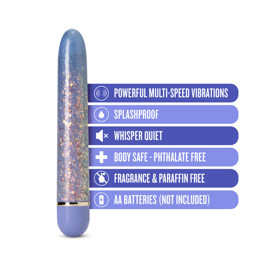 The Collection By Blush® | Etherial Periwinkle 7-Inch Vibrator、mySite、bottomscart