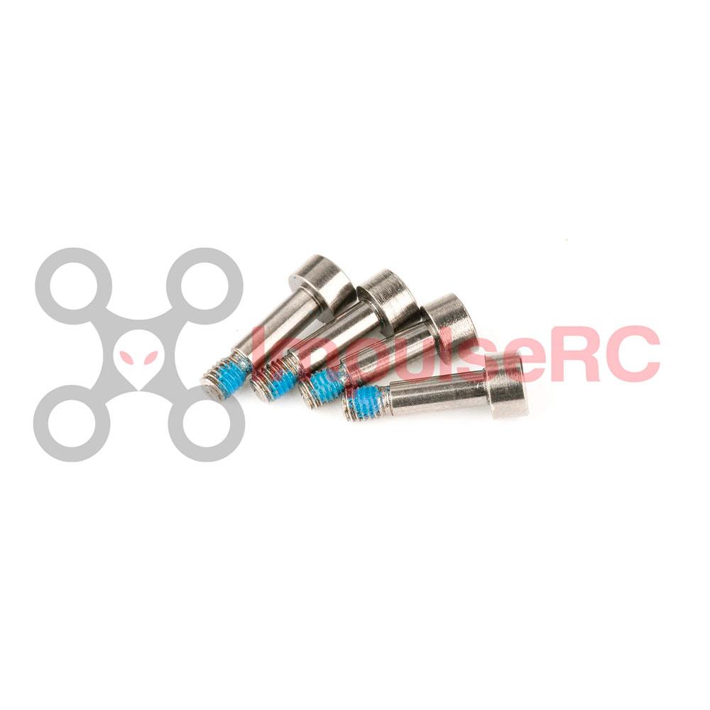  ImpulseRC M3 x 12mm - HT Shoulder Bolt 4 Pack - Gunmetal、mySite、merchandisen