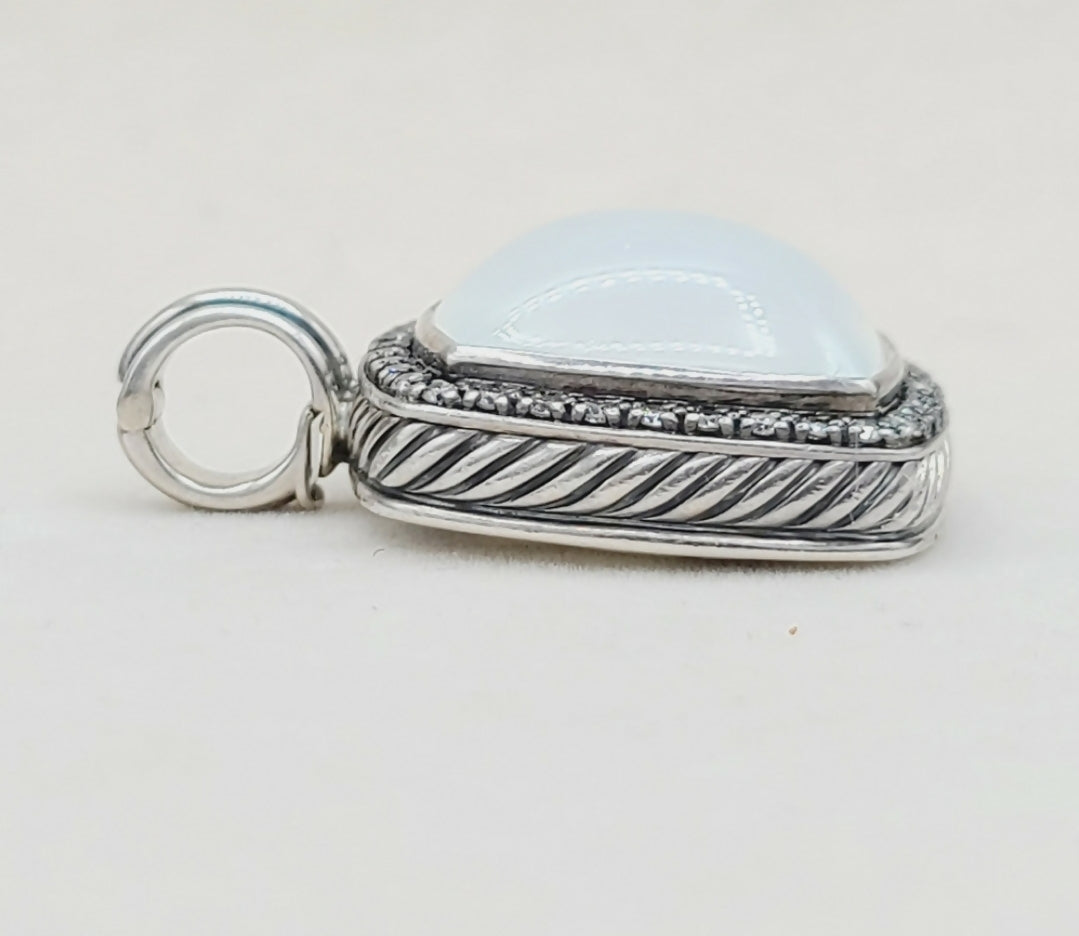 David Yurman Albion Moonlight Ice Pendant 鈥?Moonstone、mySite、hinf8tx79