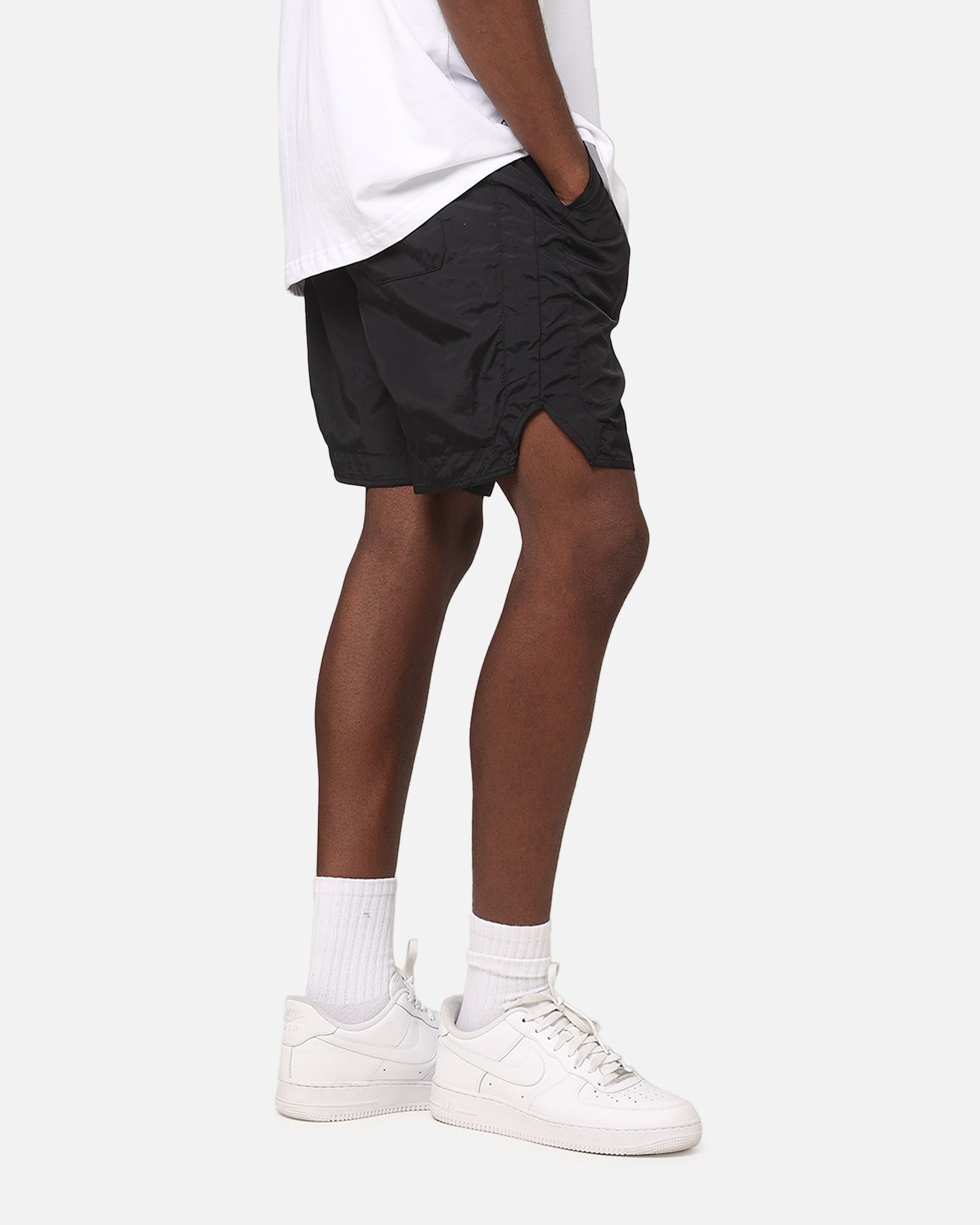 Saint Morta Gothic Nylon Shorts Black、mySite、zt4zffjzw