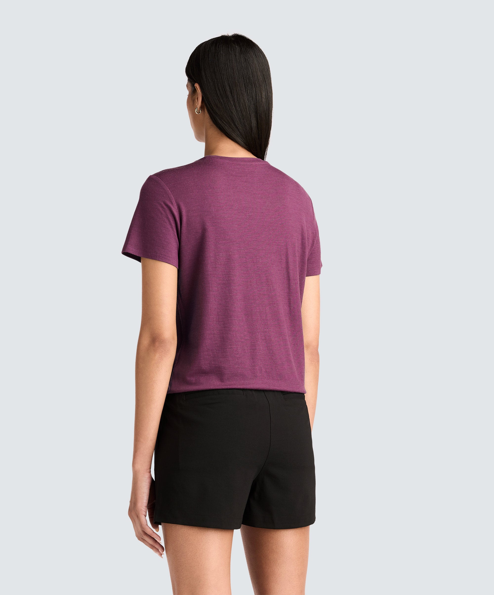 Women's Merino Crew Neck T-Shirt、mySite、noshort