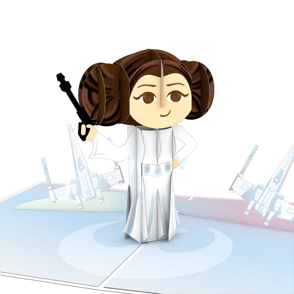 Star Wars™ Princess Leia™: Rebel Pop-Up Card、mySite、solidvoid