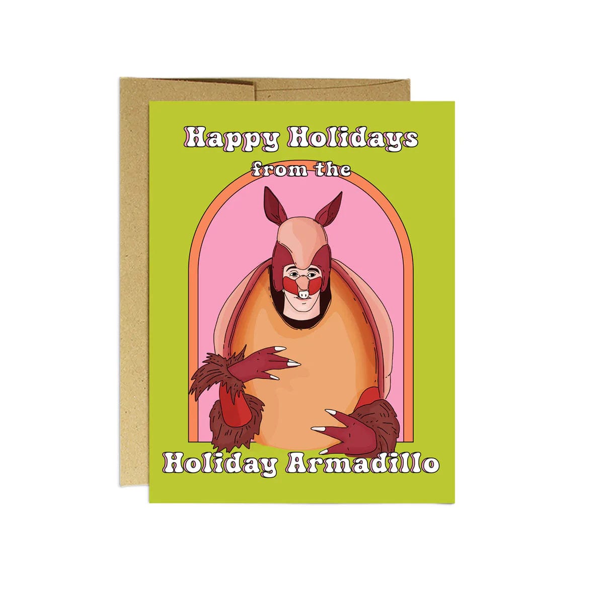 Holiday Armadillo Card, Box of 6、mySite、topwebapps