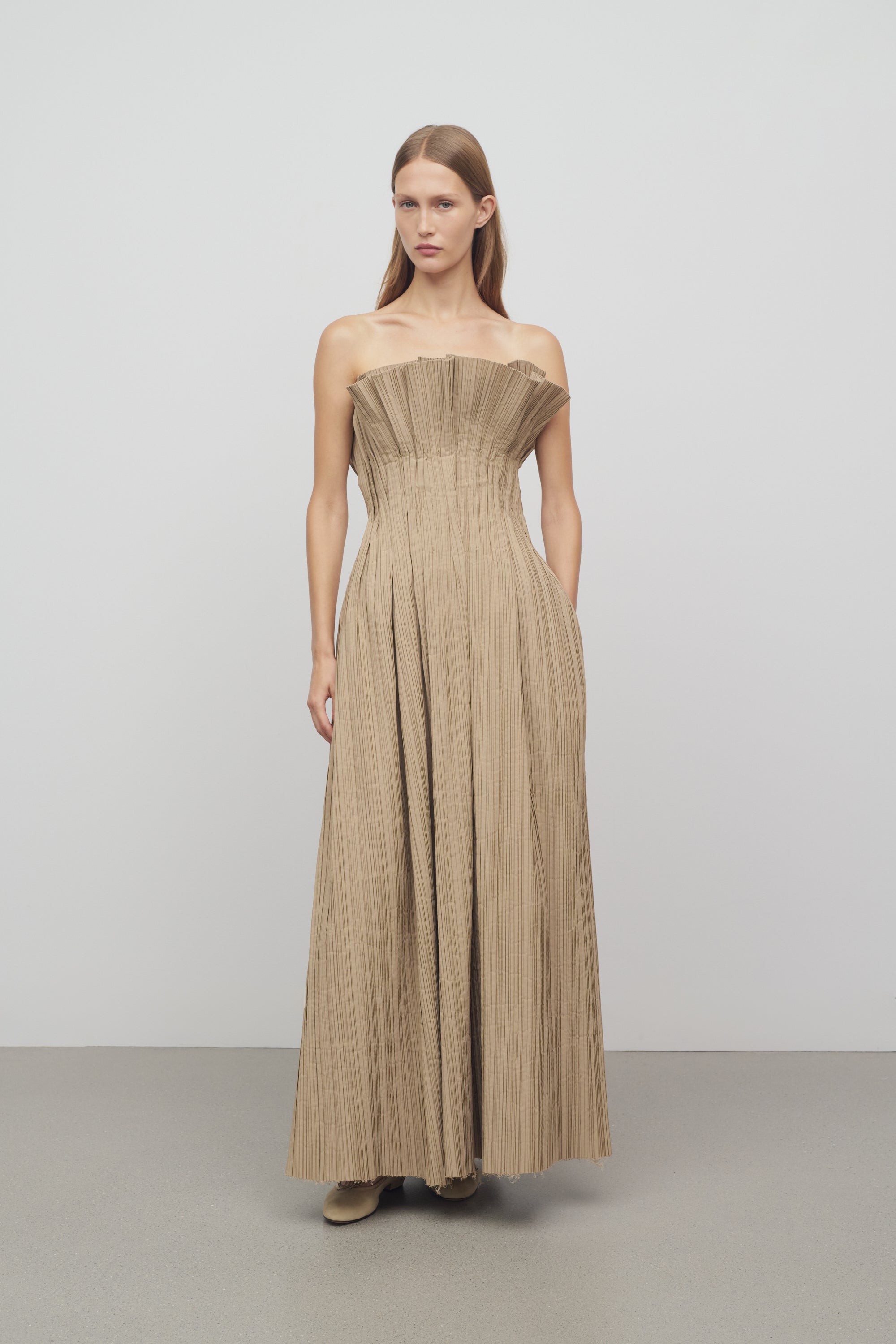 Cristel Dress in Cotton and Tulle、mySite、aoinhome