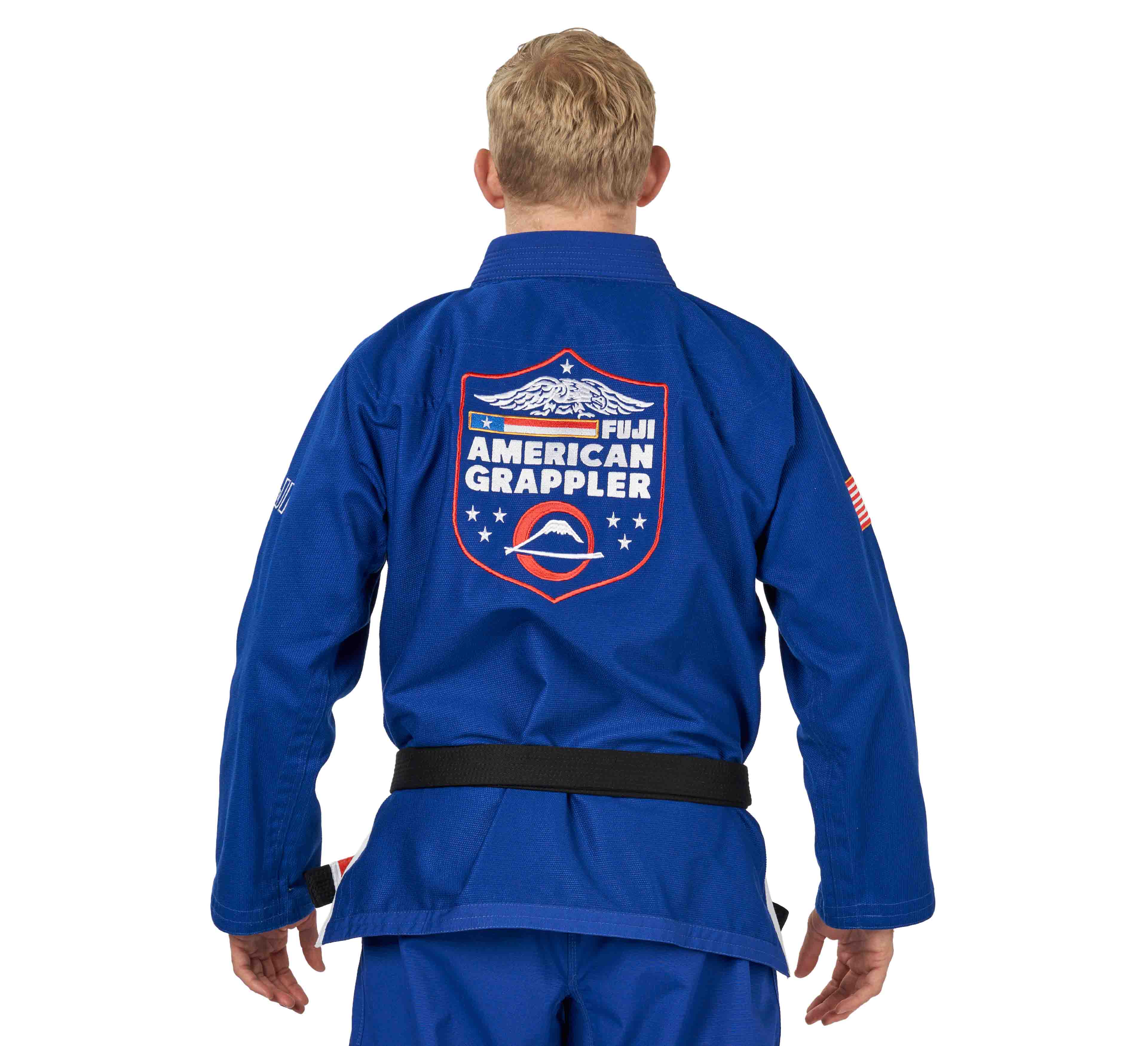 Suparaito BJJ Gi American Grappler Blue、mySite、gigharbornorthrealestate