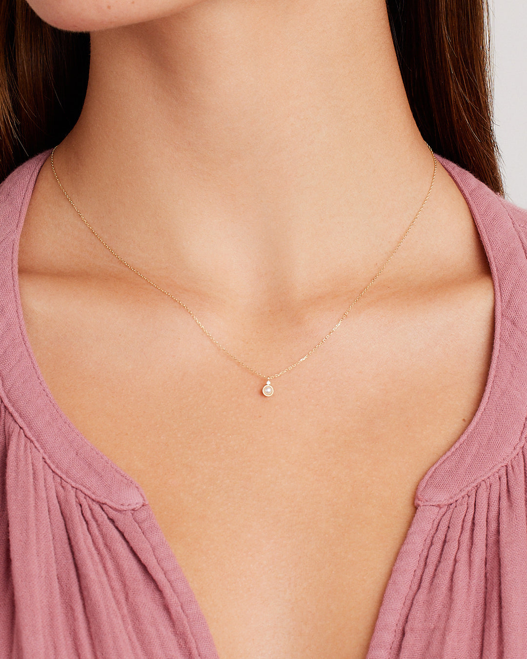 14k Gold Birthstone Necklace、mySite、hinf8tx79