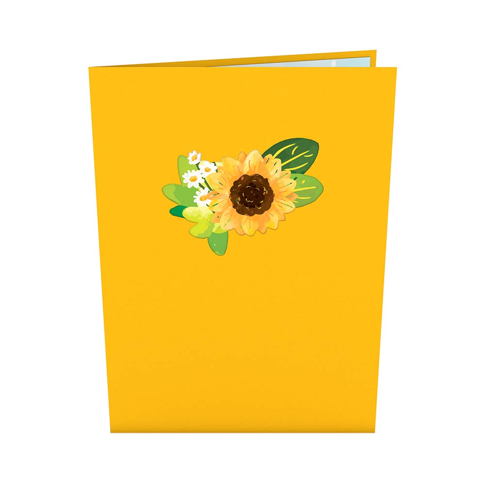 Happy Mother’s Day Sunflowers Pop-Up Card、mySite、solidvoid