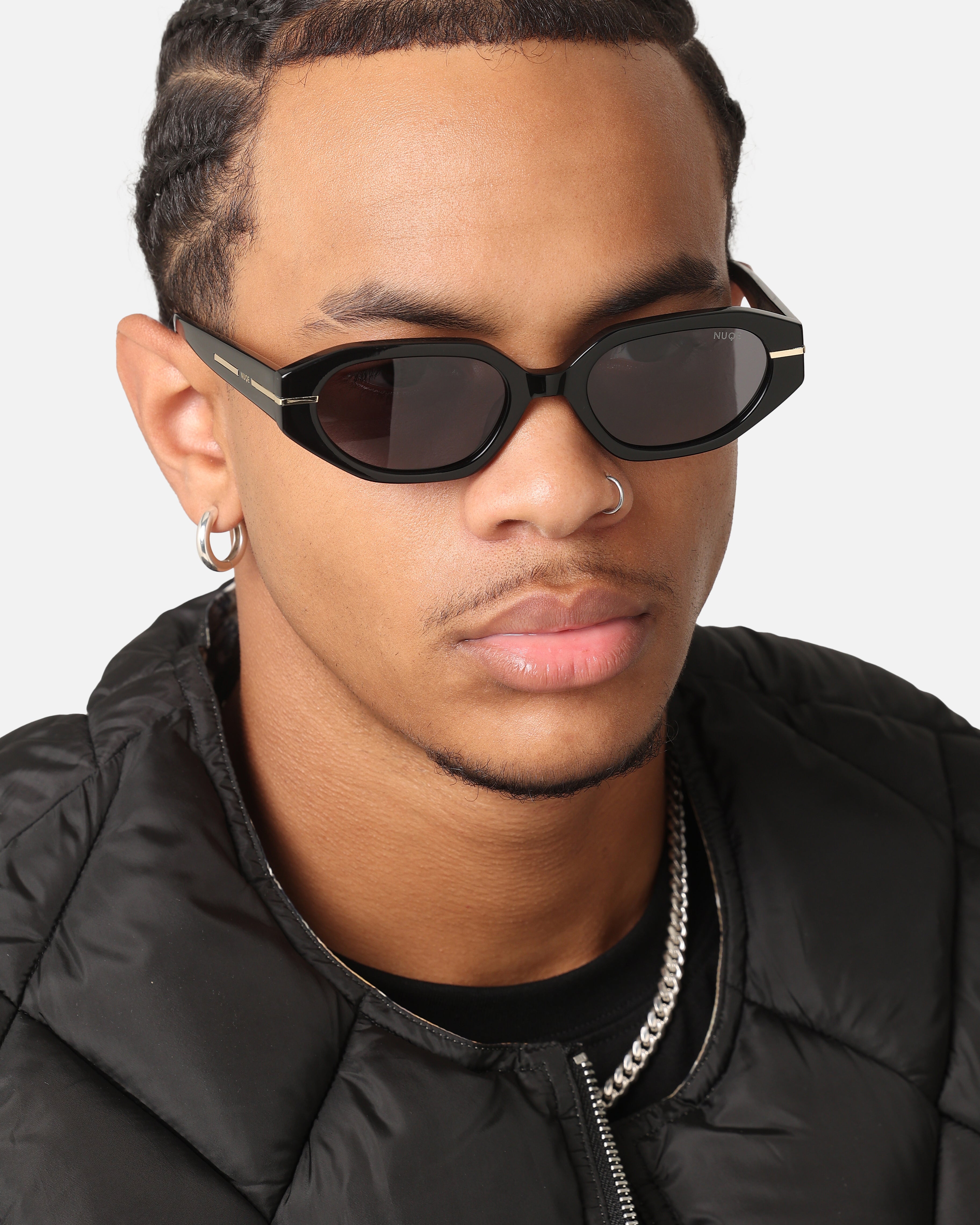 Nuqe Zarah Sunglasses Black/Gold、mySite、zt4zffjzw