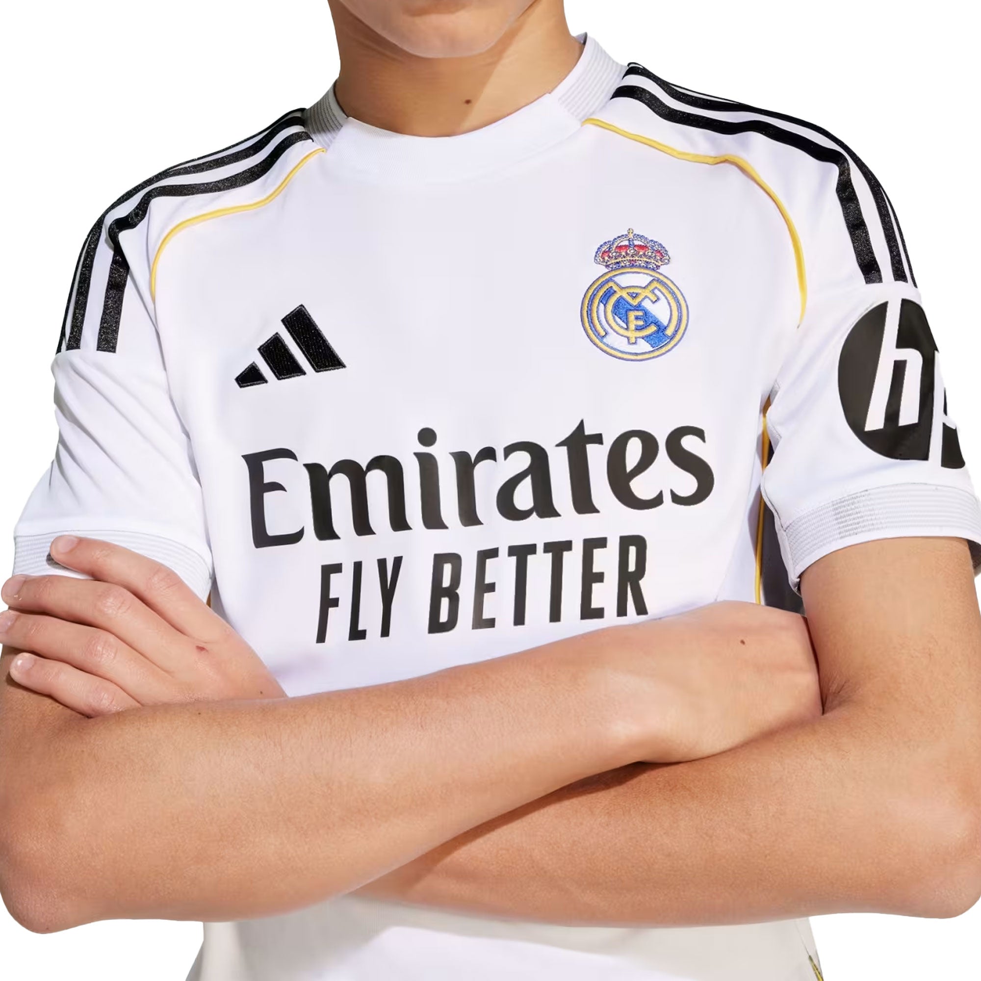 adidas Kids Real Madrid 2025/26 Home Jersey White、mySite、bottomscart
