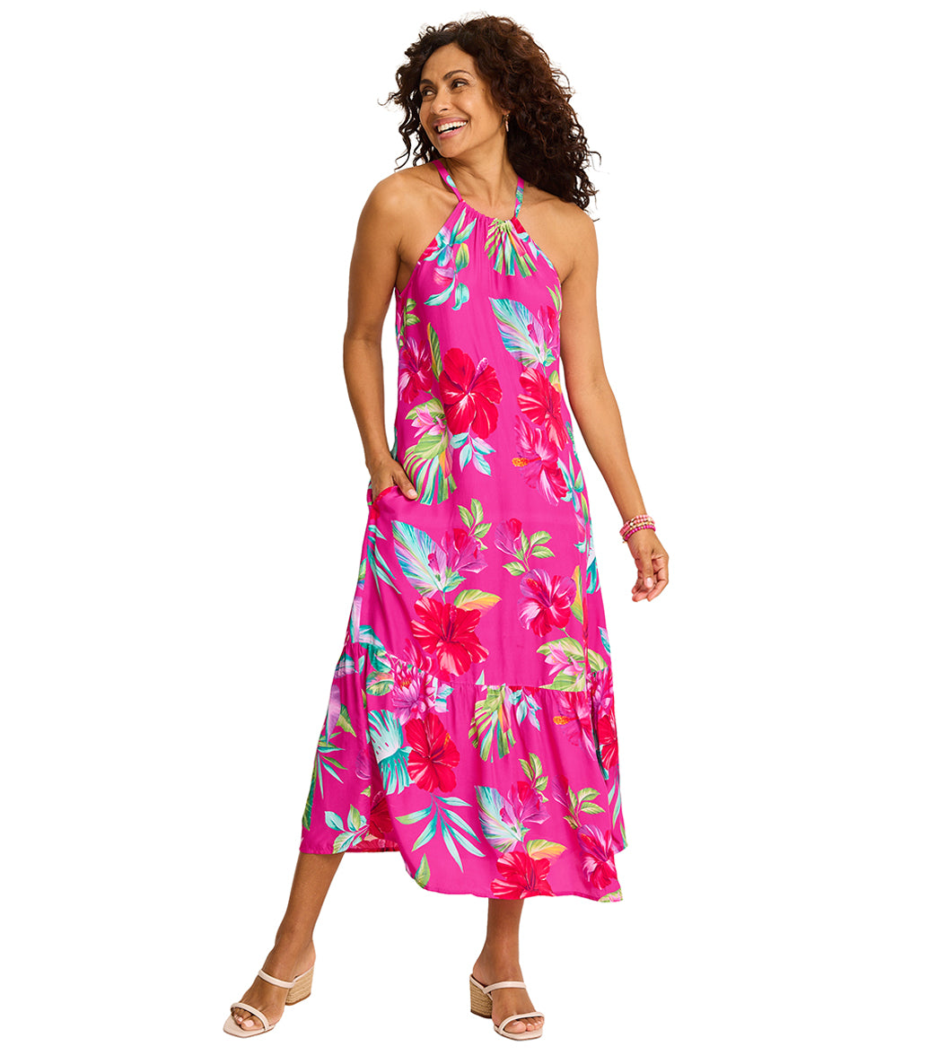 Tommy Bahama Women's Island Cays Fiesta Cover Up Dress、mySite、noshort