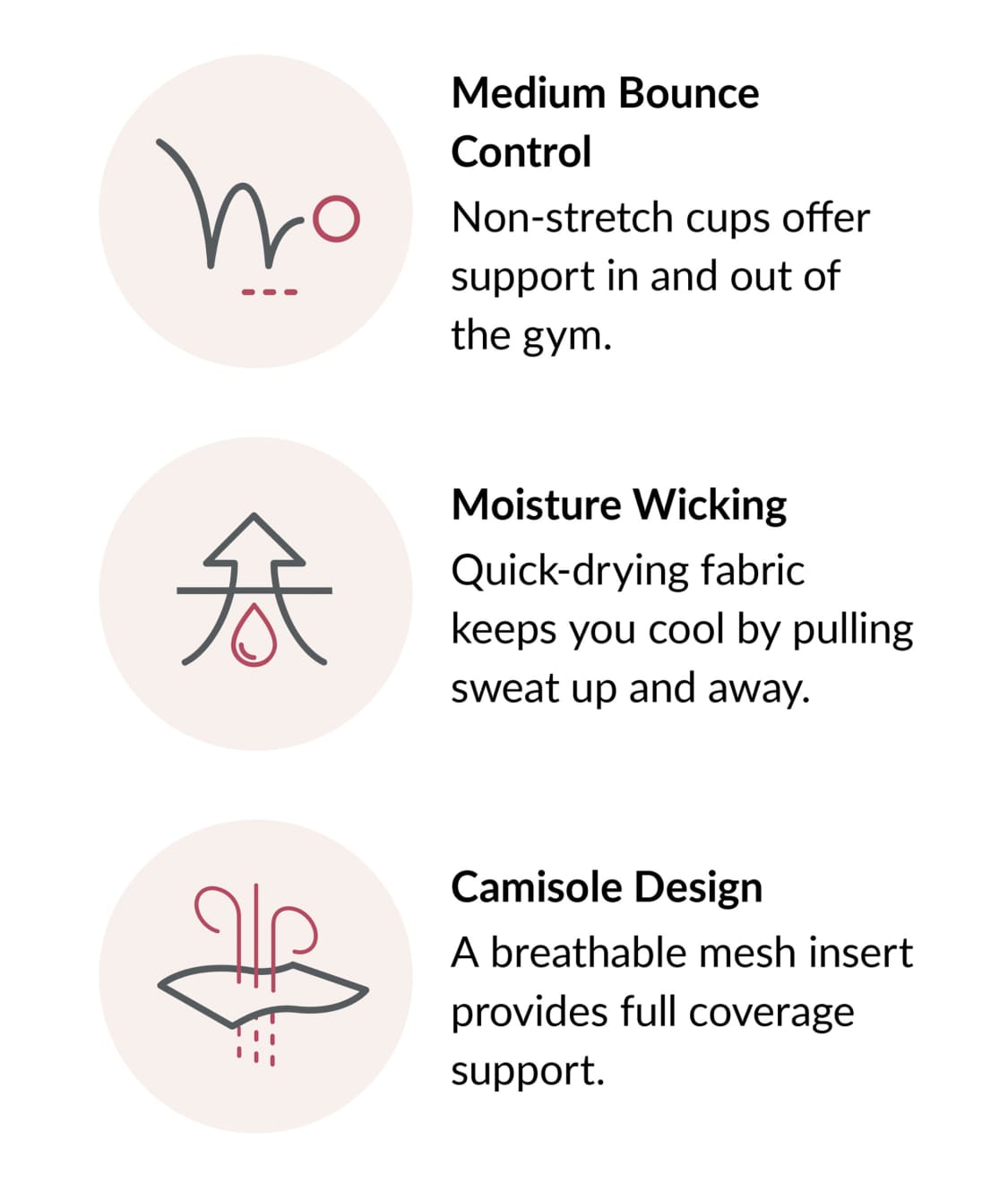 No-Bounce Cami Wire-Free Sports Bra、mySite、bengalsvssteelers