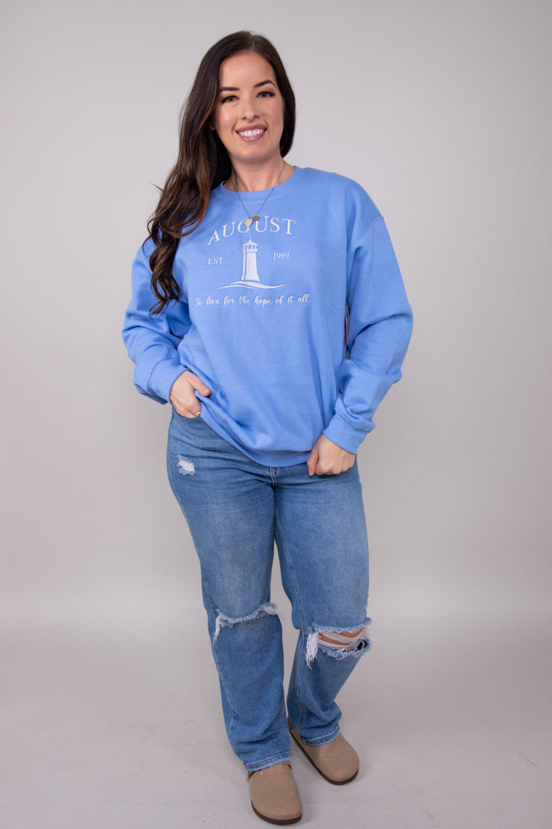 August Embroidered Crewneck、mySite、hinf8tx79