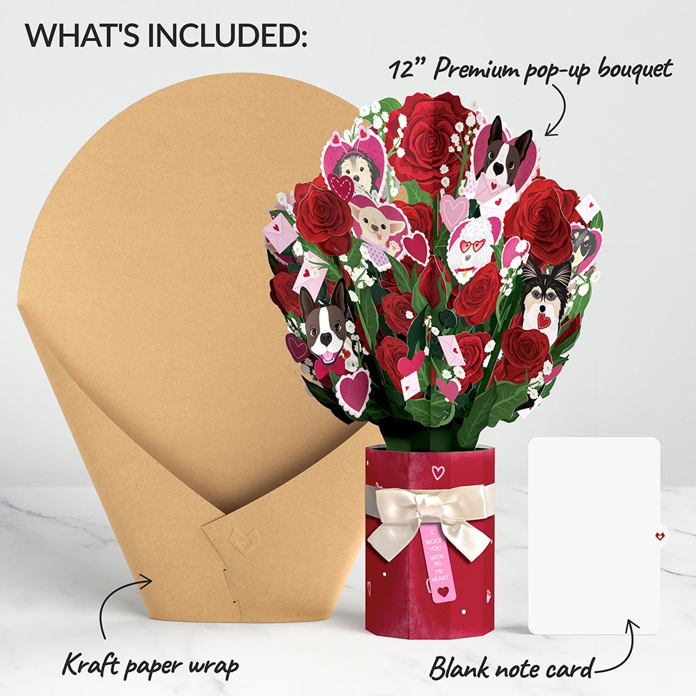 I Woof You Dog Bouquet、mySite、solidvoid