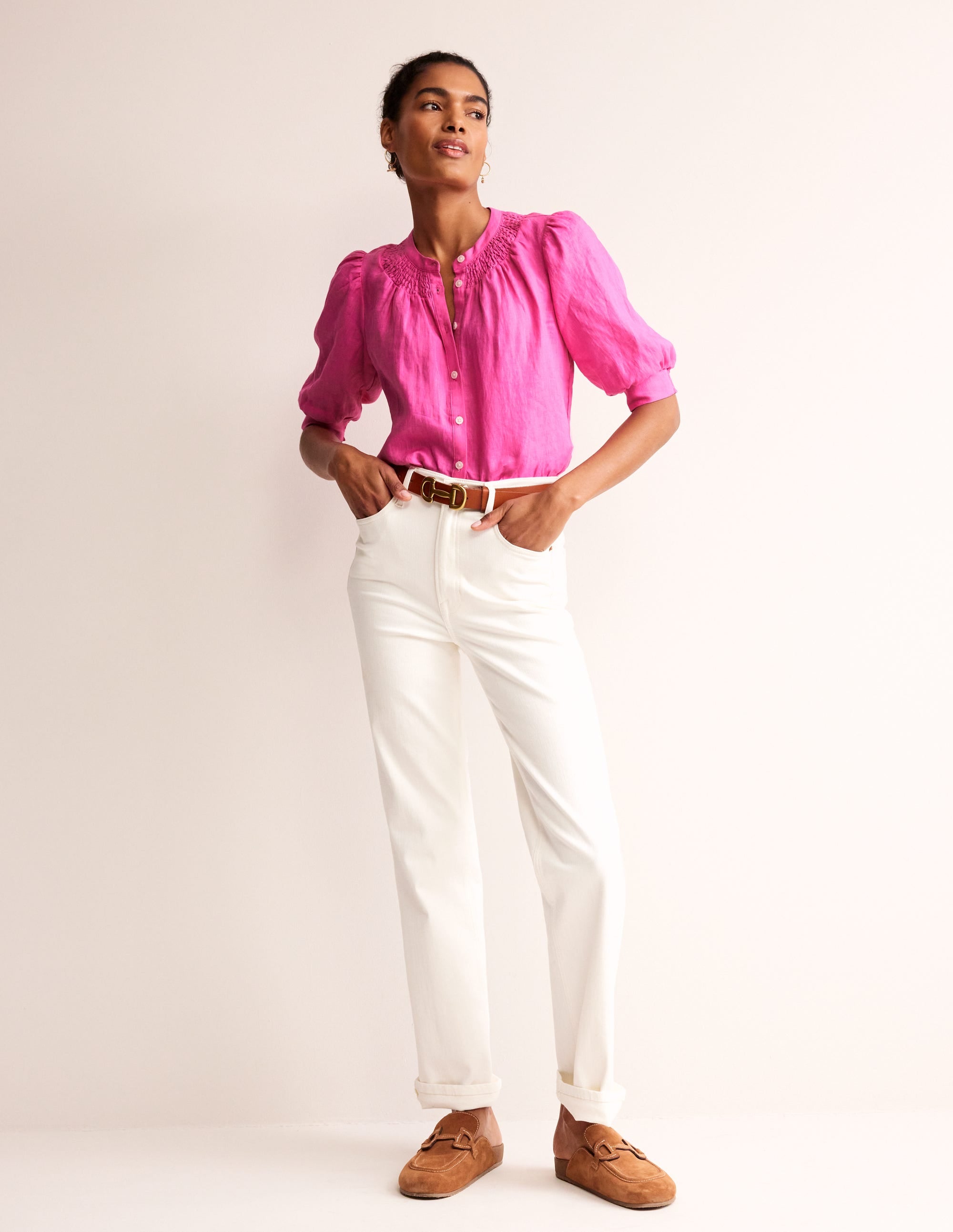  Ada Linen Top-Pop Pansy、mySite、ashleygrahame