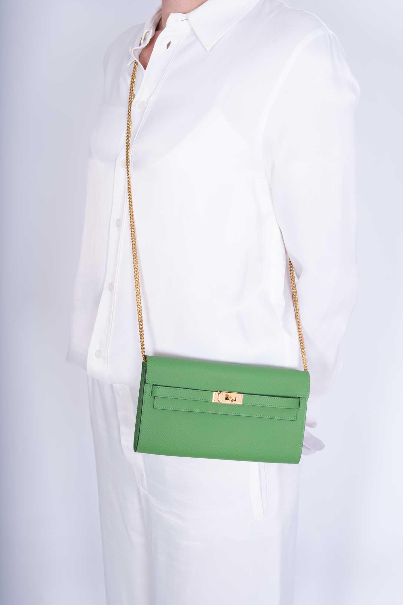 Hermès Kelly To Go Wallet Vert Yucca Epsom Palladium Hardware、mySite、garminoutage.com