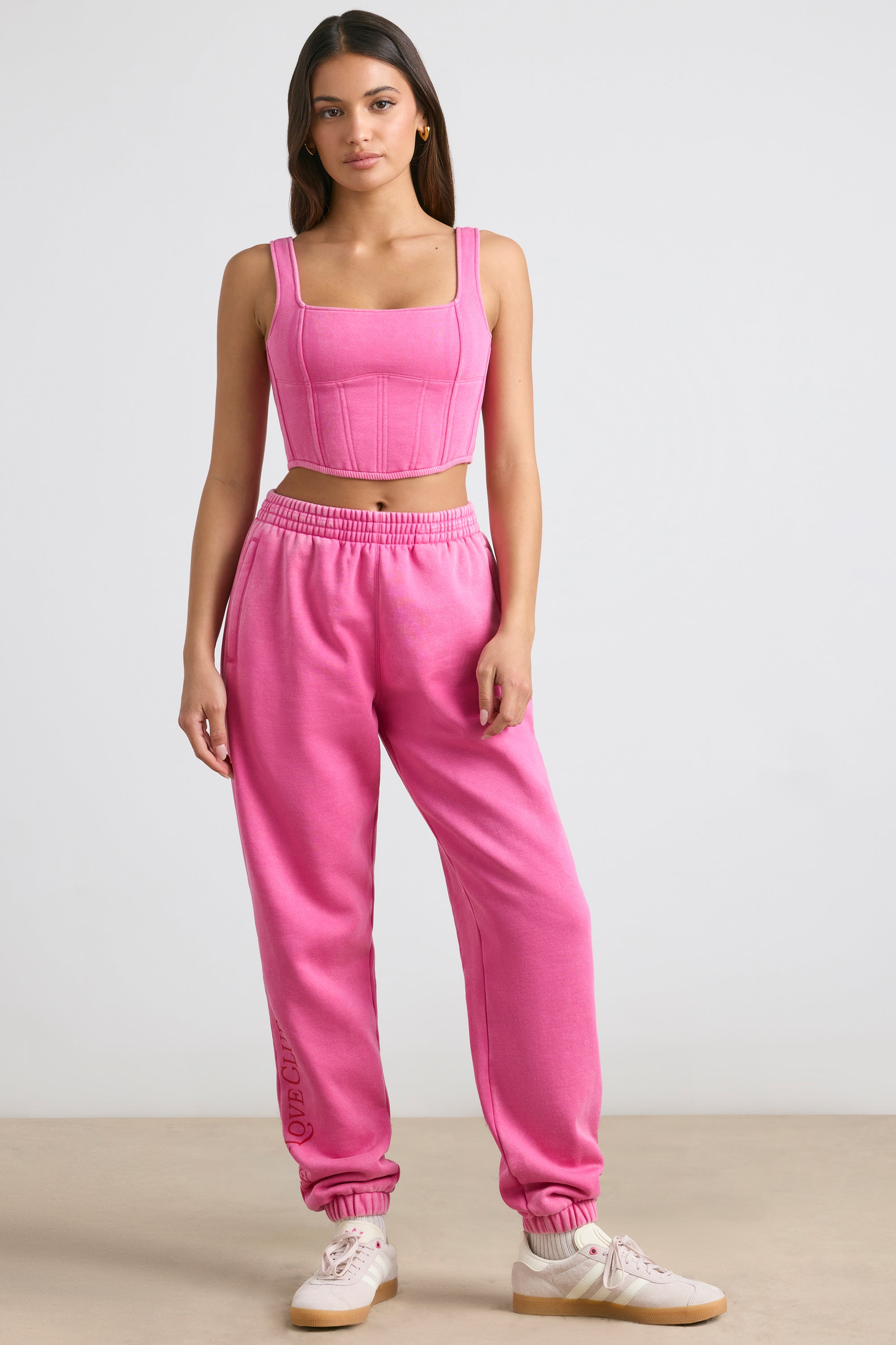 Oversized Joggers in Hot Pink、mySite、solidvoid