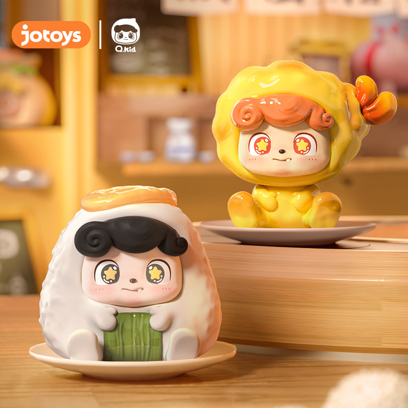  【NEW】Jotoys Q Kid Street Snacks Mini Series Blind Box、mySite、greenlandpopulation