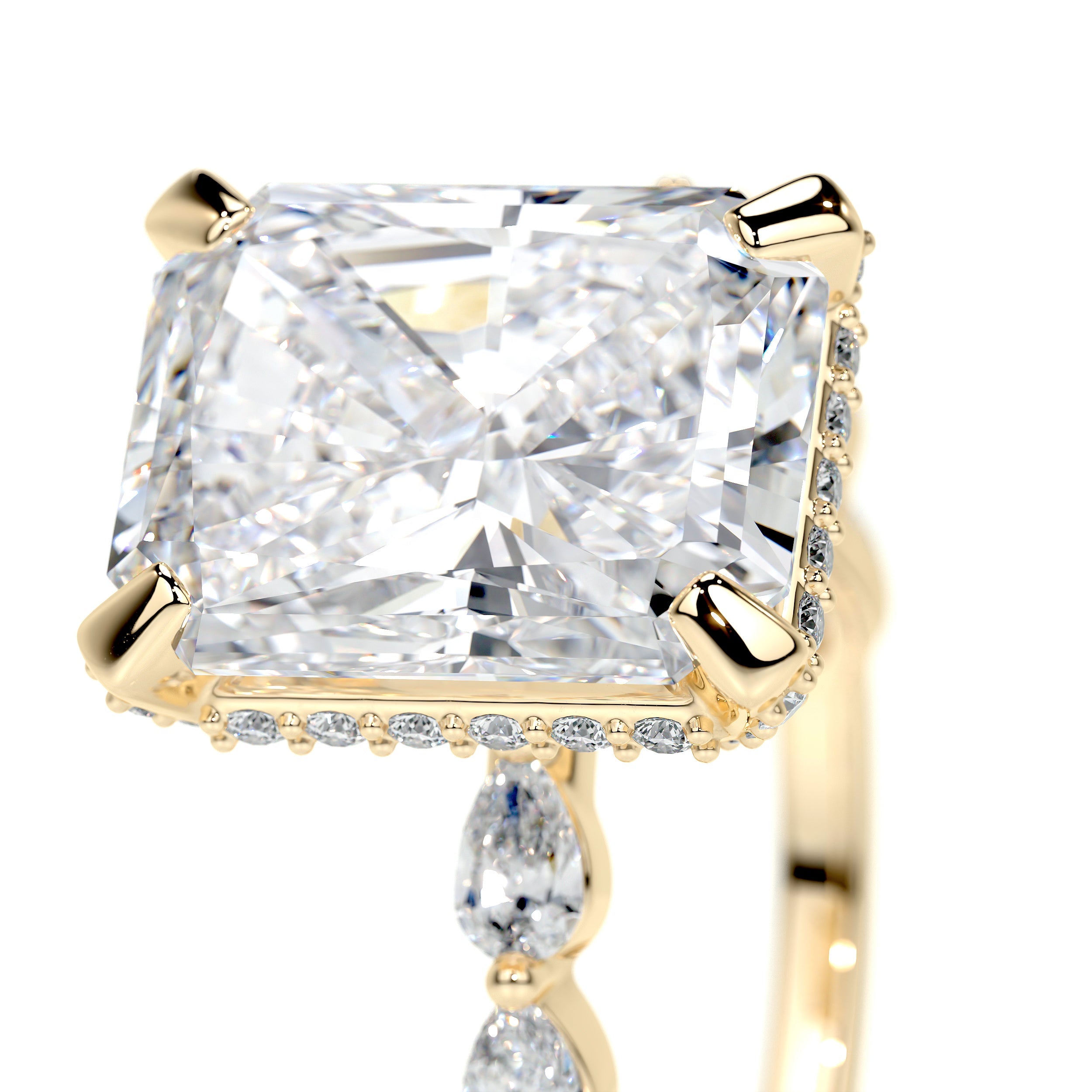 Robin Lab Grown Diamond Ring -18K Yellow Gold (RTS)、mySite、hinf8tx79