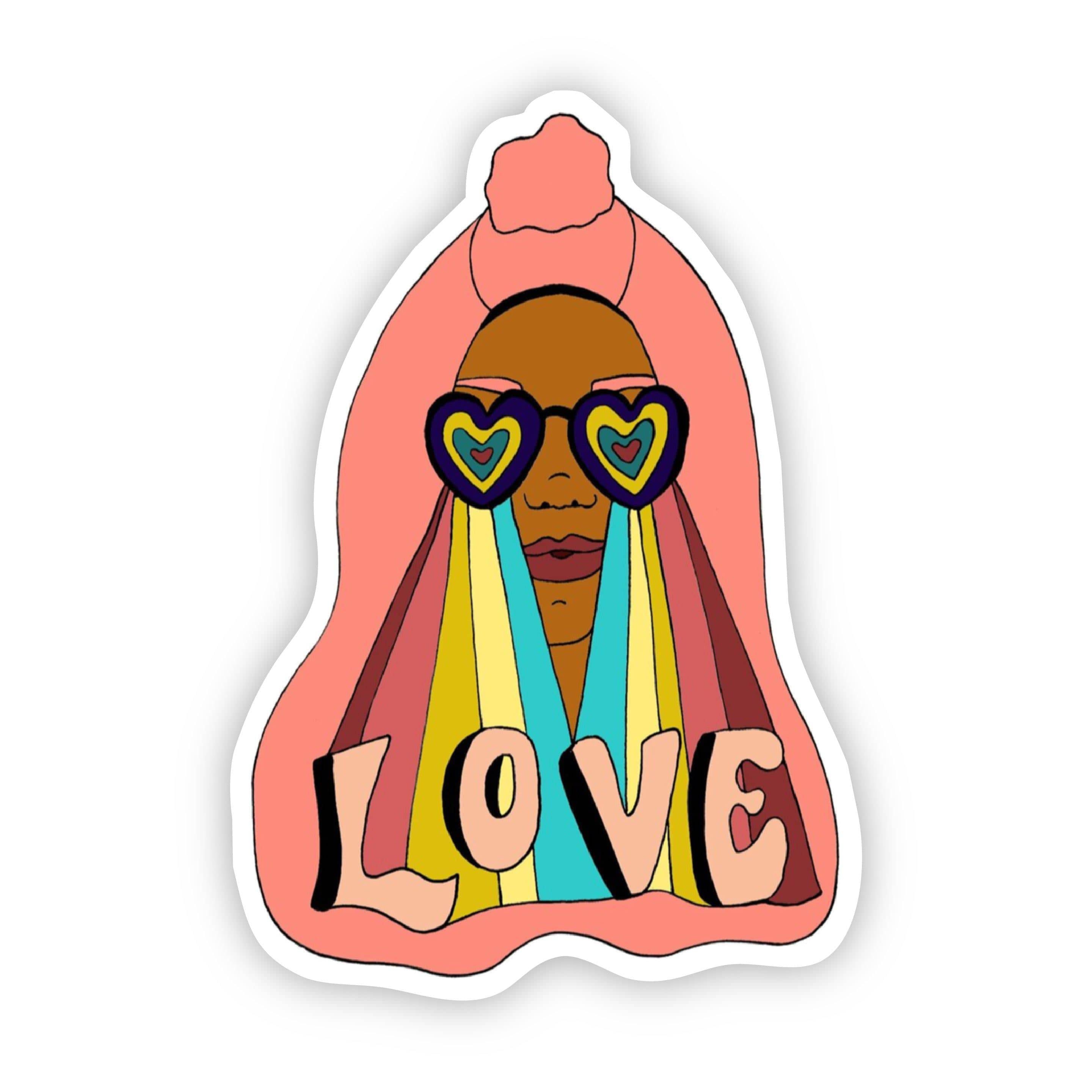  Love Heart Eyes Stticker、mySite、elrpsem3k