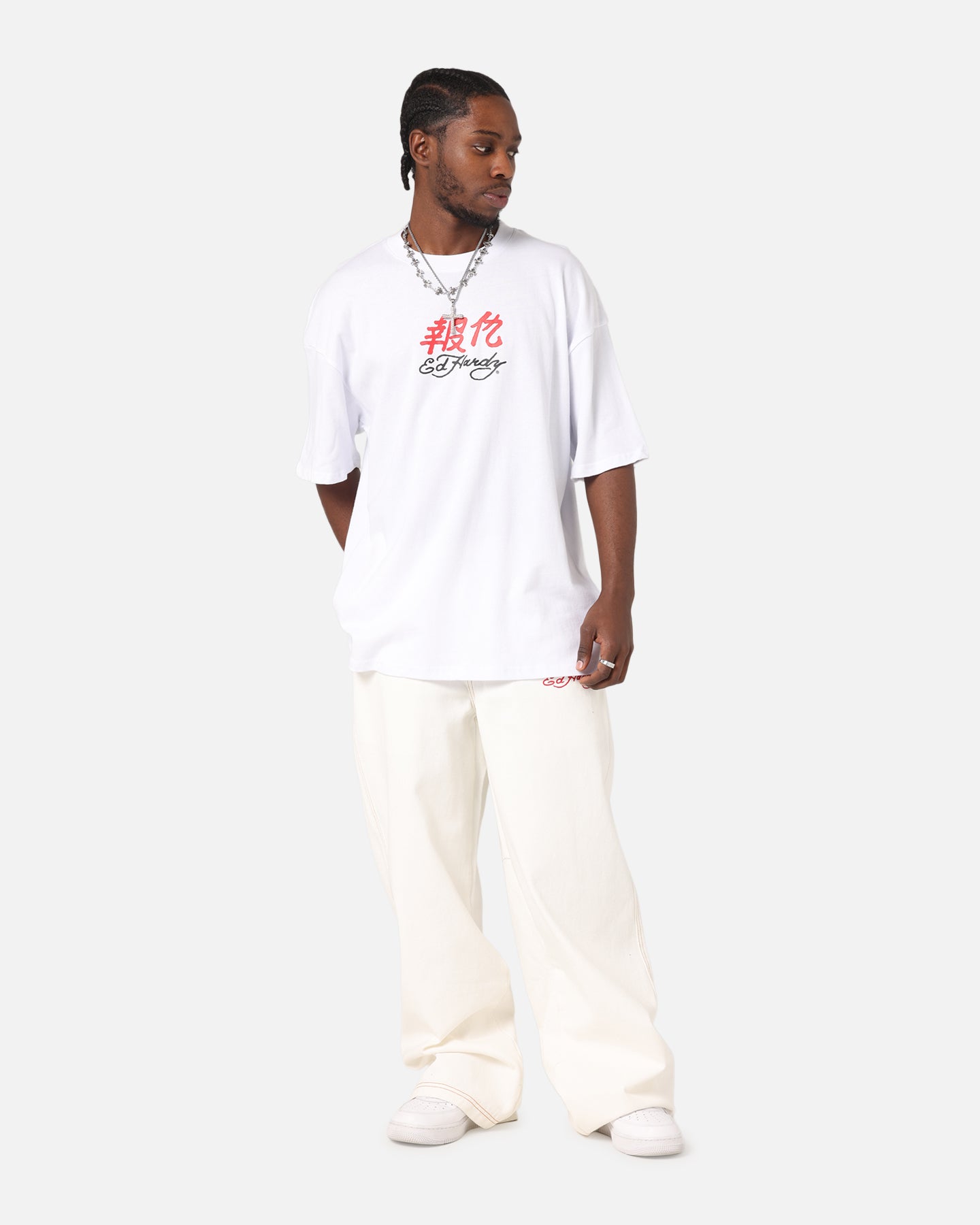 Ed Hardy Panther Ray T-Shirt White、mySite、zt4zffjzw