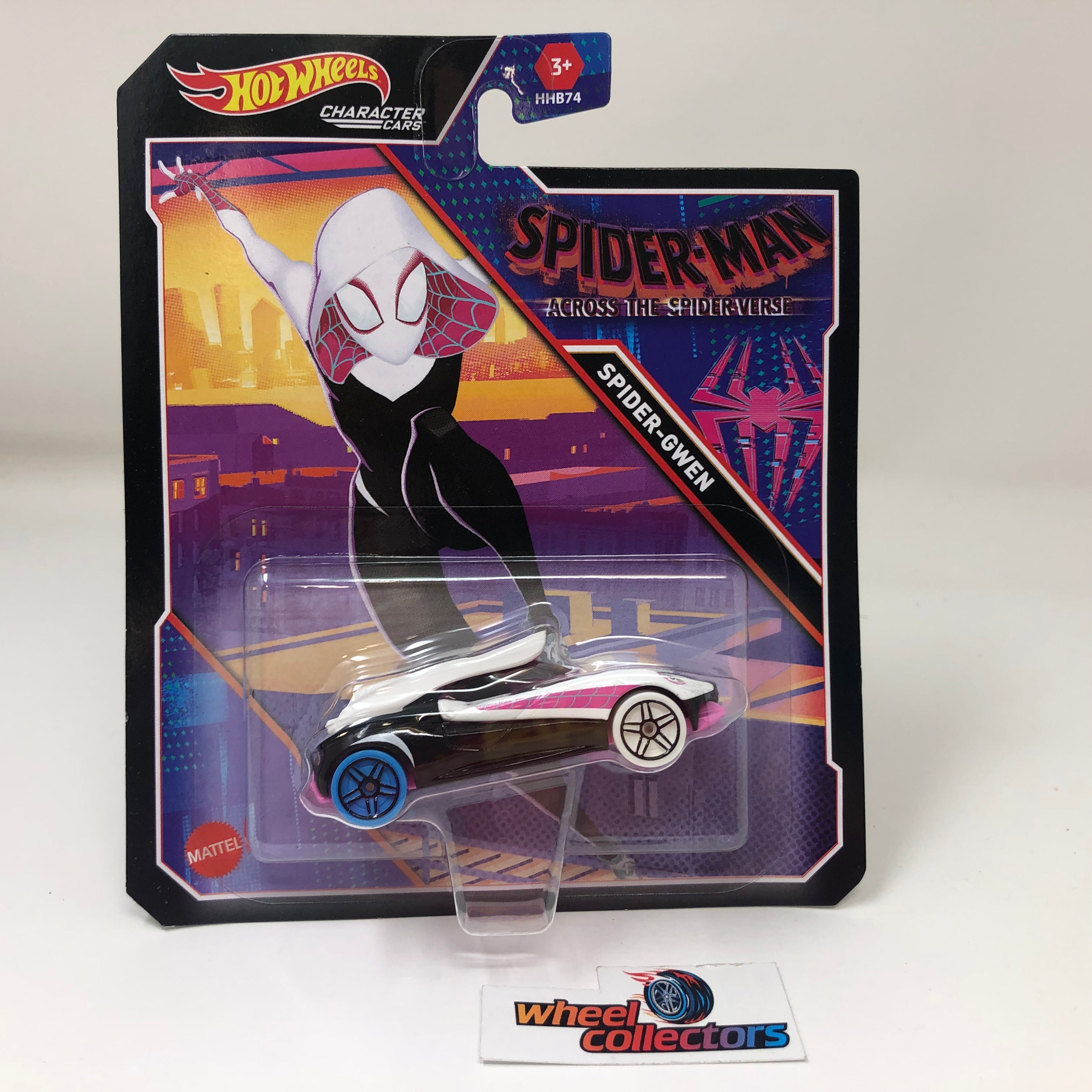 Spider-Gwen * 2023 Hot Wheels Character Cars Marvel、mySite、hgirdovlk