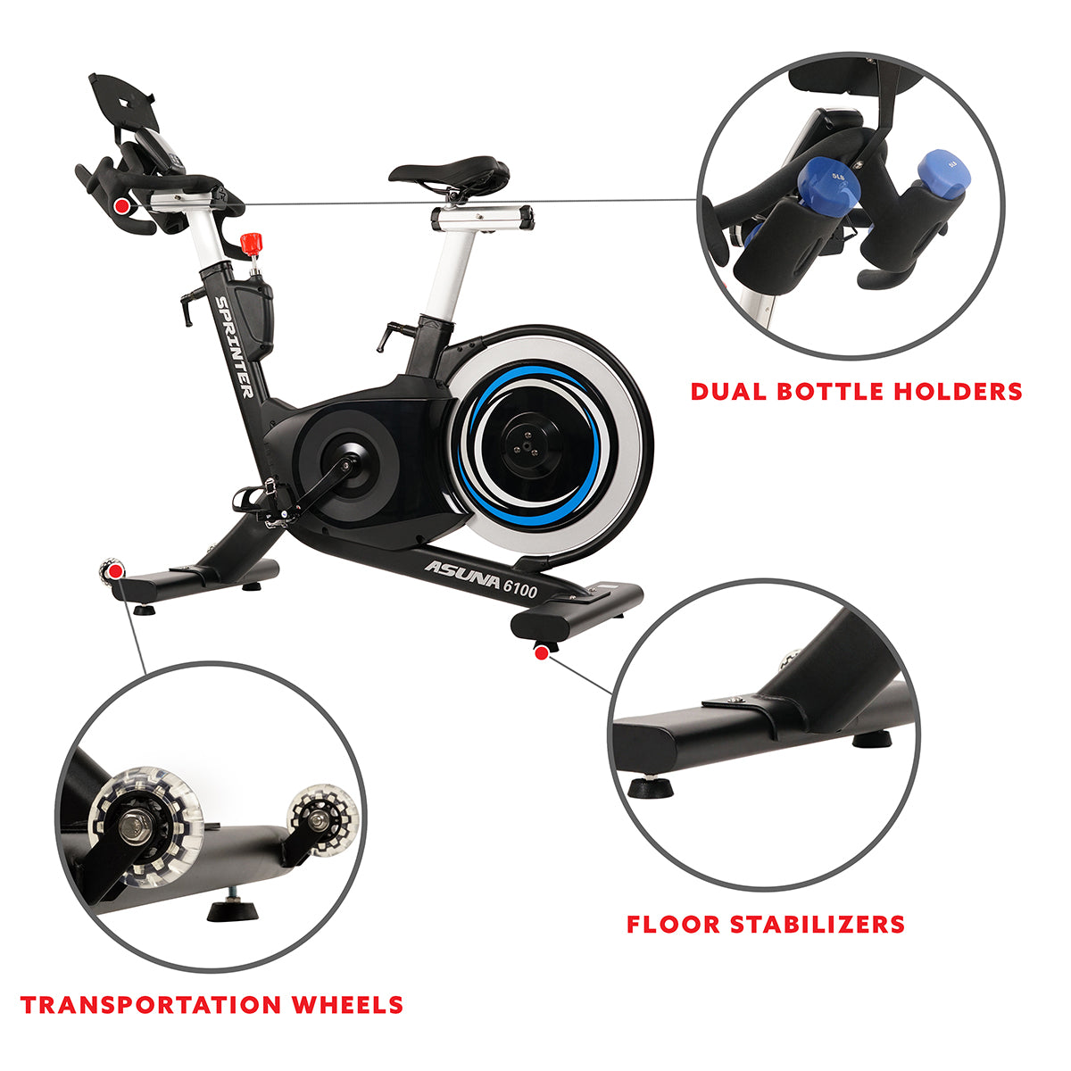  Sprinter Indoor Cycling Bike、mySite、ghnorth