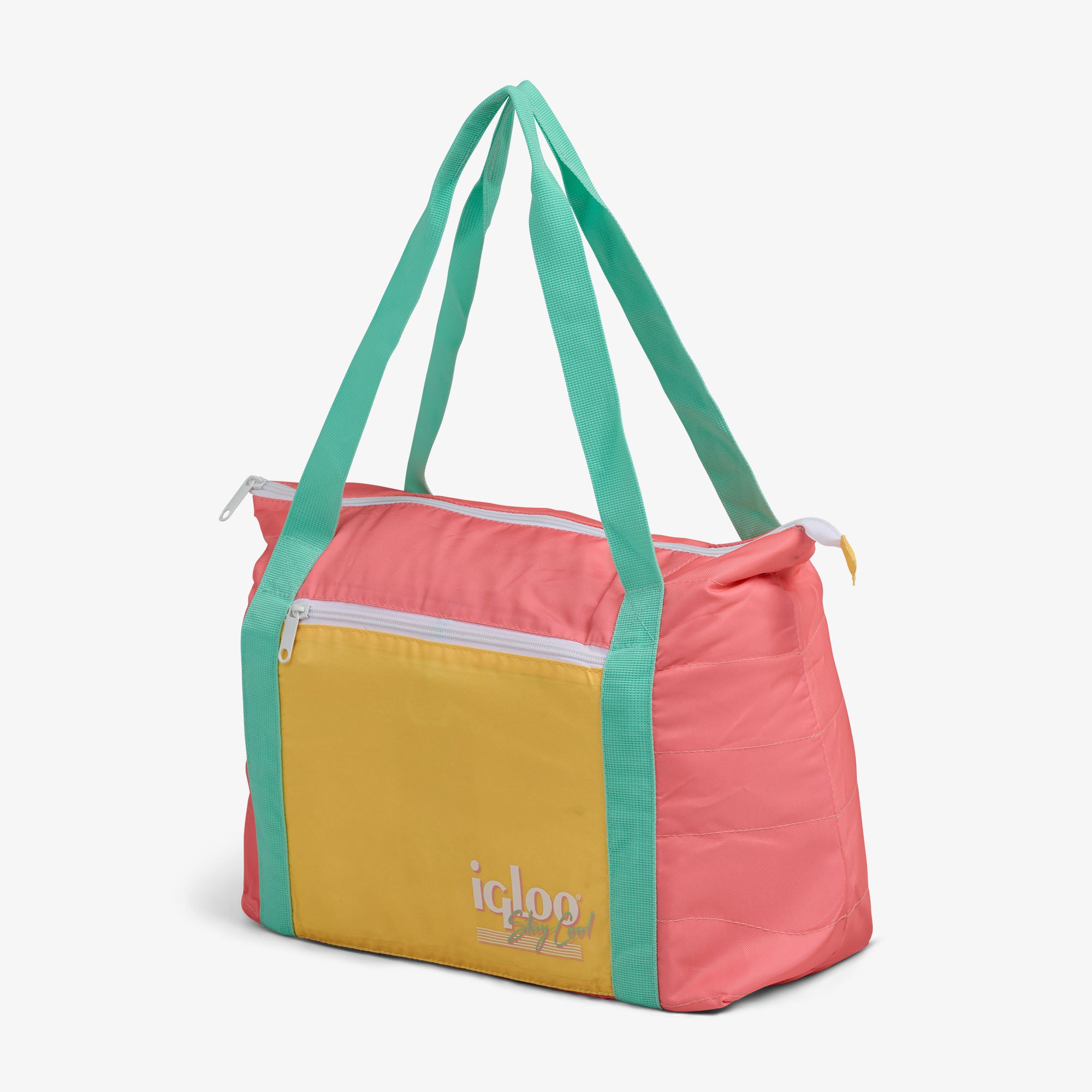 Retro Packable Puffer 20-Can Cooler Bag、mySite、noshort