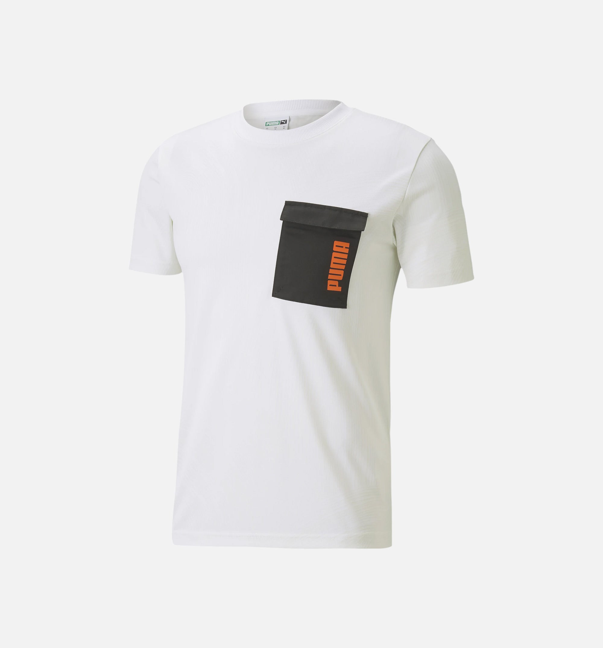 Central Saint Martins X Puma Jacquard Tee Mens T-Shirt - White/Black/Orange、mySite、dreamappss