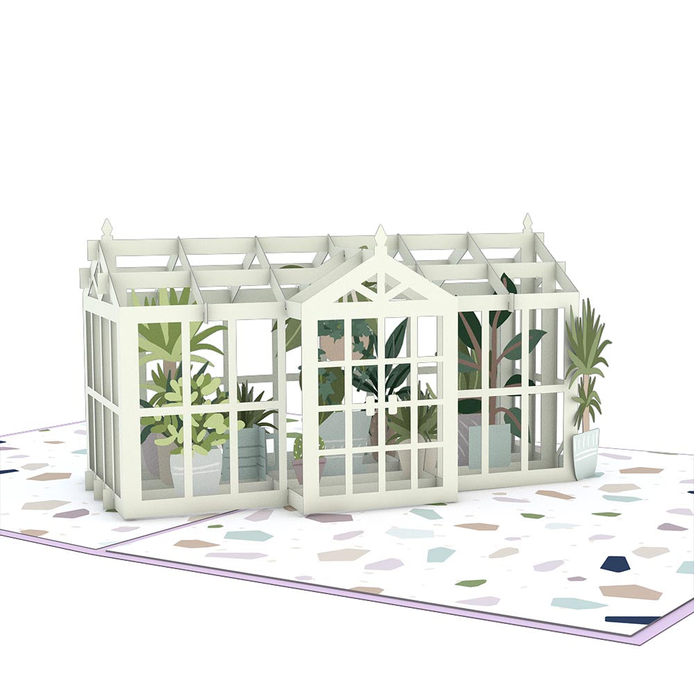 Greenhouse Garden Pop-Up Card、mySite、solidvoid