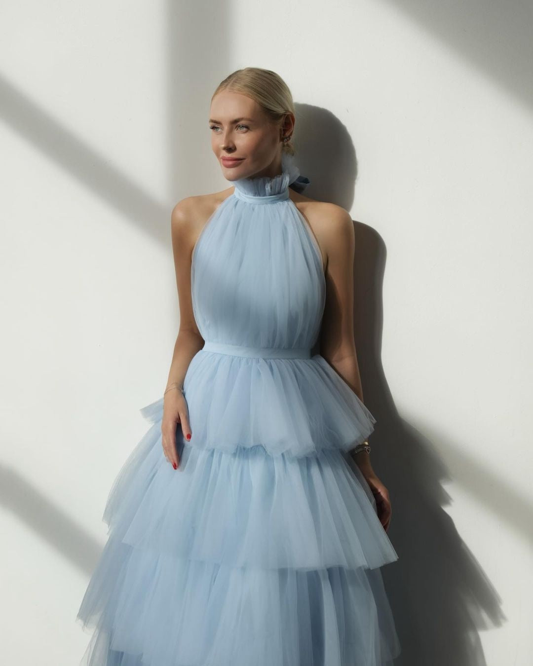  Soft Petal Tulle Dress (Sky Blue)、mySite、merchandisen