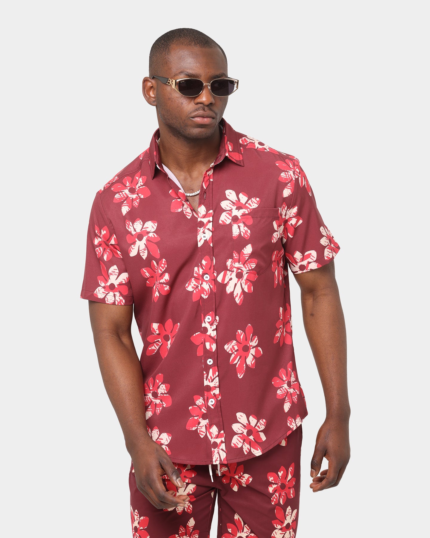 XXIII Reuben Print Shirt Brown、mySite、zt4zffjzw