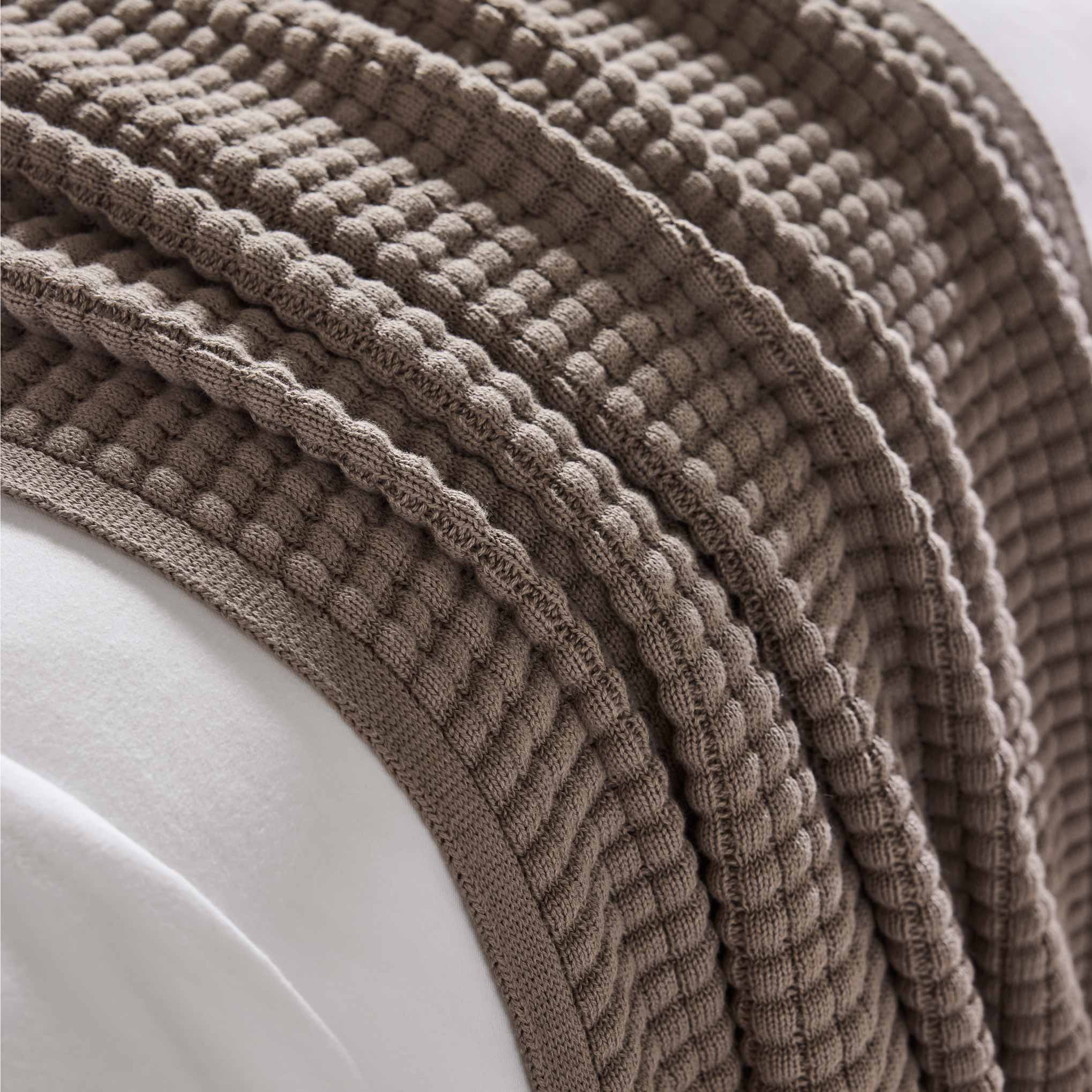  Grid Knit Cotton Throw Blanket、mySite、sugarbowlscore