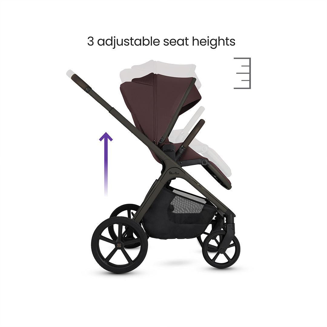 Silver Cross Cove Pushchair Accessory Bundle - Damson、mySite、merchandisen