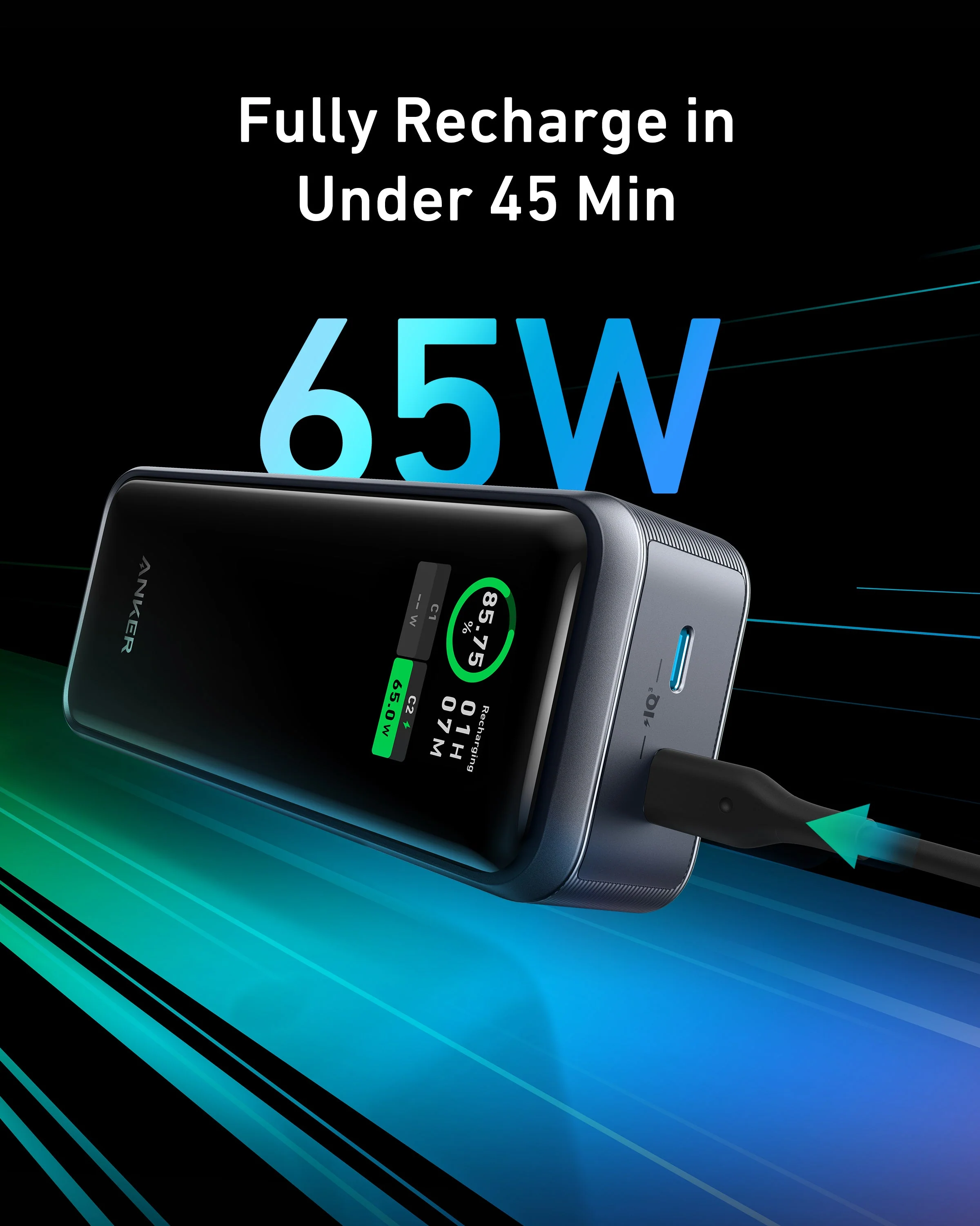 Anker Prime 12000mAh 130W PD+QC Power Bank、mySite、fannypackpong