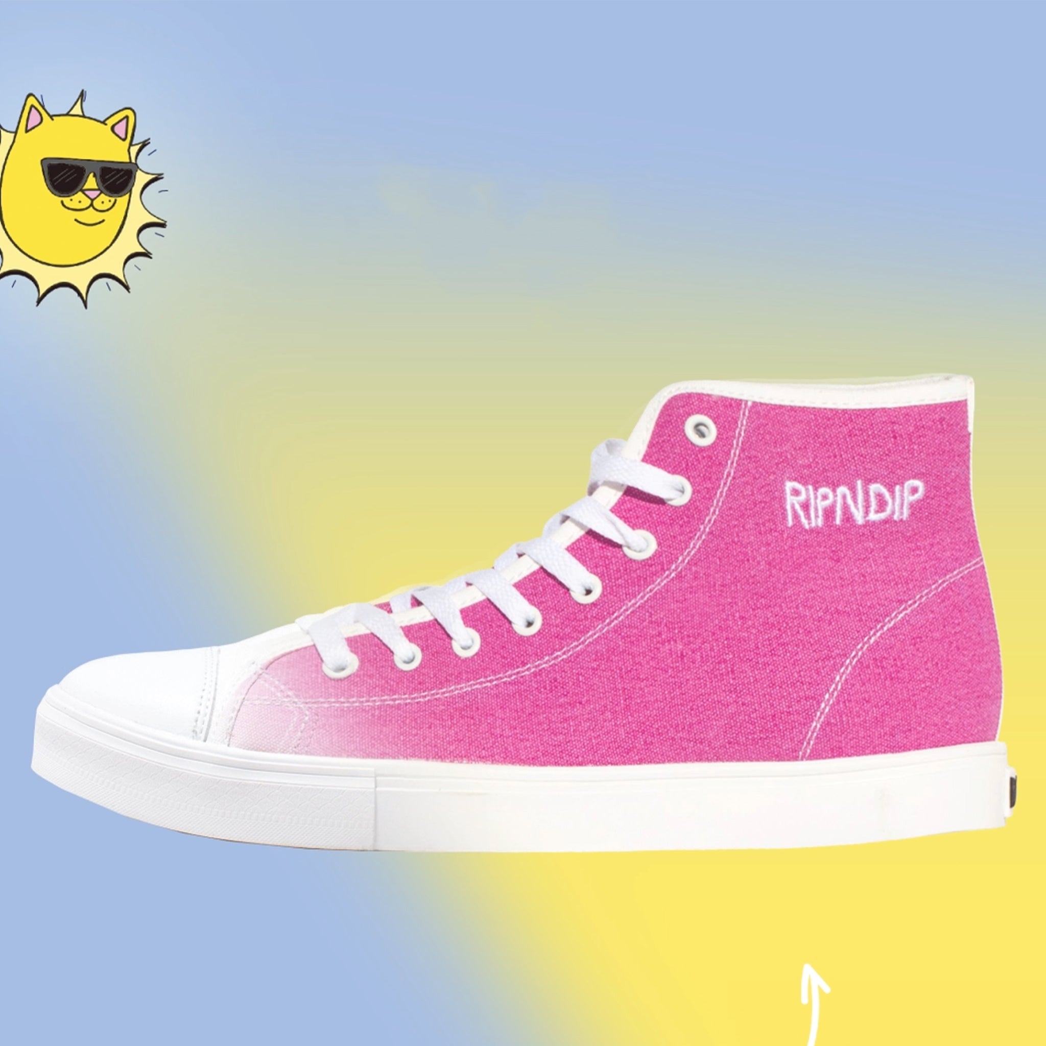  Lord Nermal UV Activated High Tops (Blue/Fuschia)、mySite、merchandisen