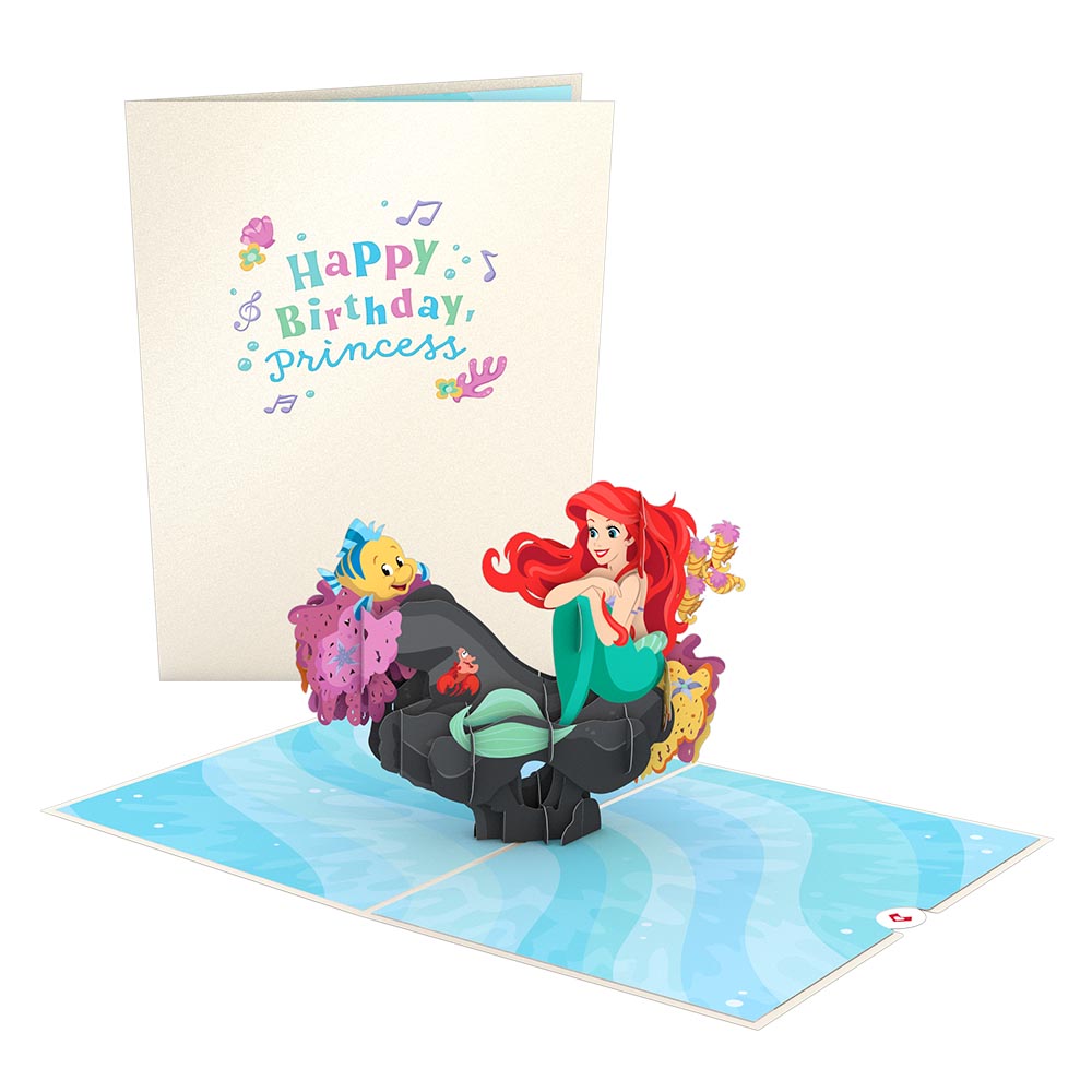 Disney's The Little Mermaid Birthday Pop-Up Card、mySite、solidvoid