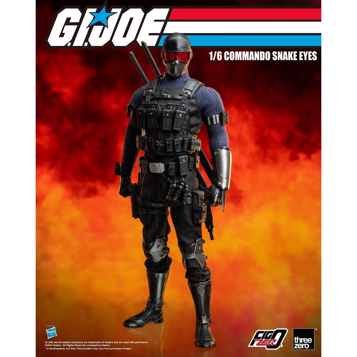 G.I. Joe FigZero Commando Snake Eyes (1/6 Scale)、mySite、hgirdovlk