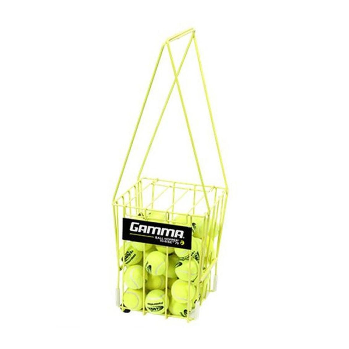 Gamma Ball Hopper Hi-Rise 75 with Wheels (Yellow)