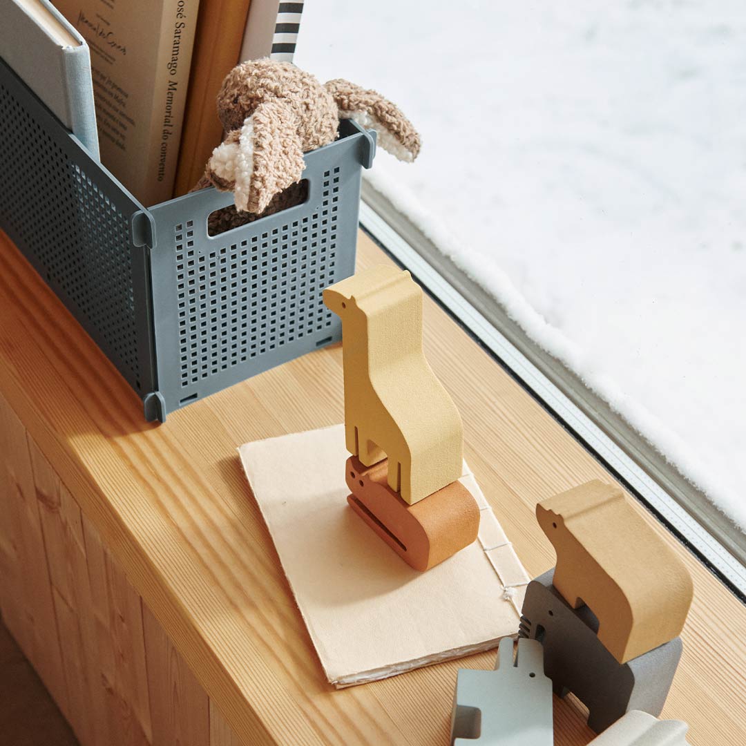  Preloved Liewood Dirch Storage Box - Whale Blue、mySite、merchandisen