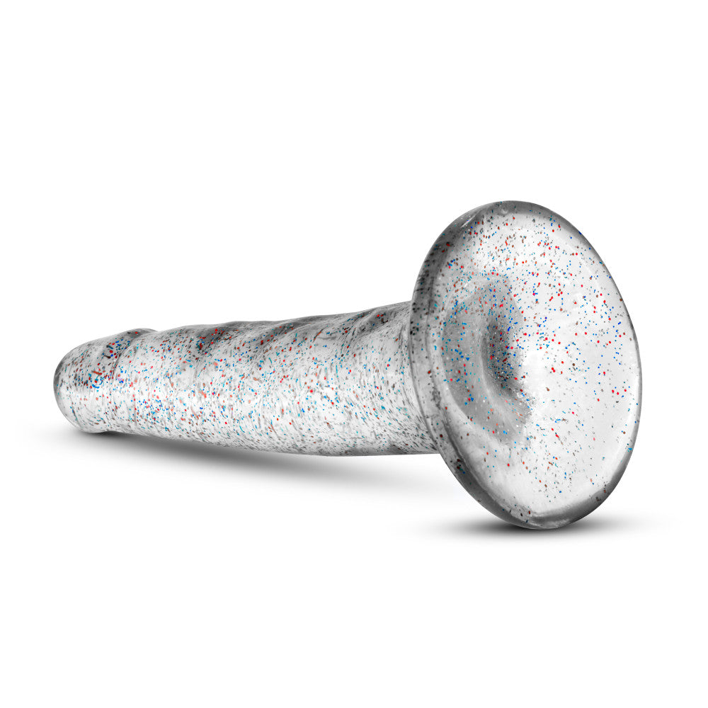 Naturally Yours By Blush® | Realistic Sparkling Clear 5.5-Inch Long Dildo With Suction Cup Base、mySite、bottomscart