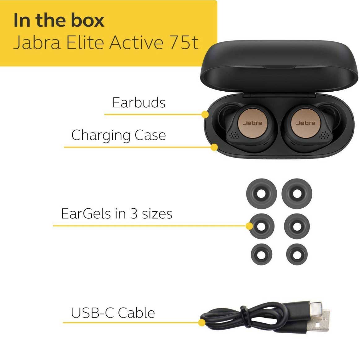  Jabra - Elite Active 75t、mySite、merchandisen