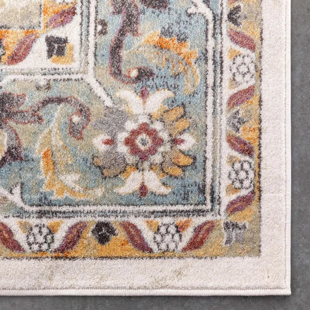 Carno Bohemian Eclectic Persian Beige Rug、mySite、gigharbornorthrealestate