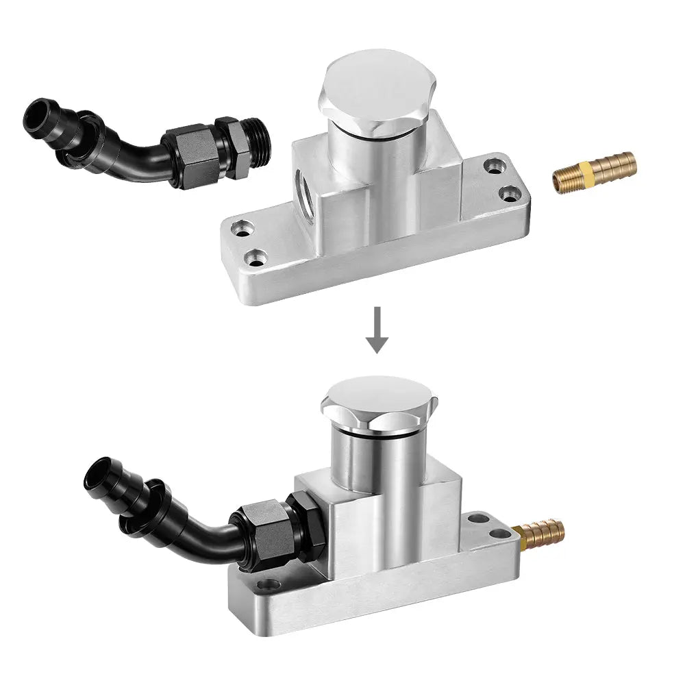 2008-2010 6.4L Powerstroke CCV PCV ReRoute Delete Kit Diesel Ford F250 F350 F450 F550、mySite、nflplayoffbracketp