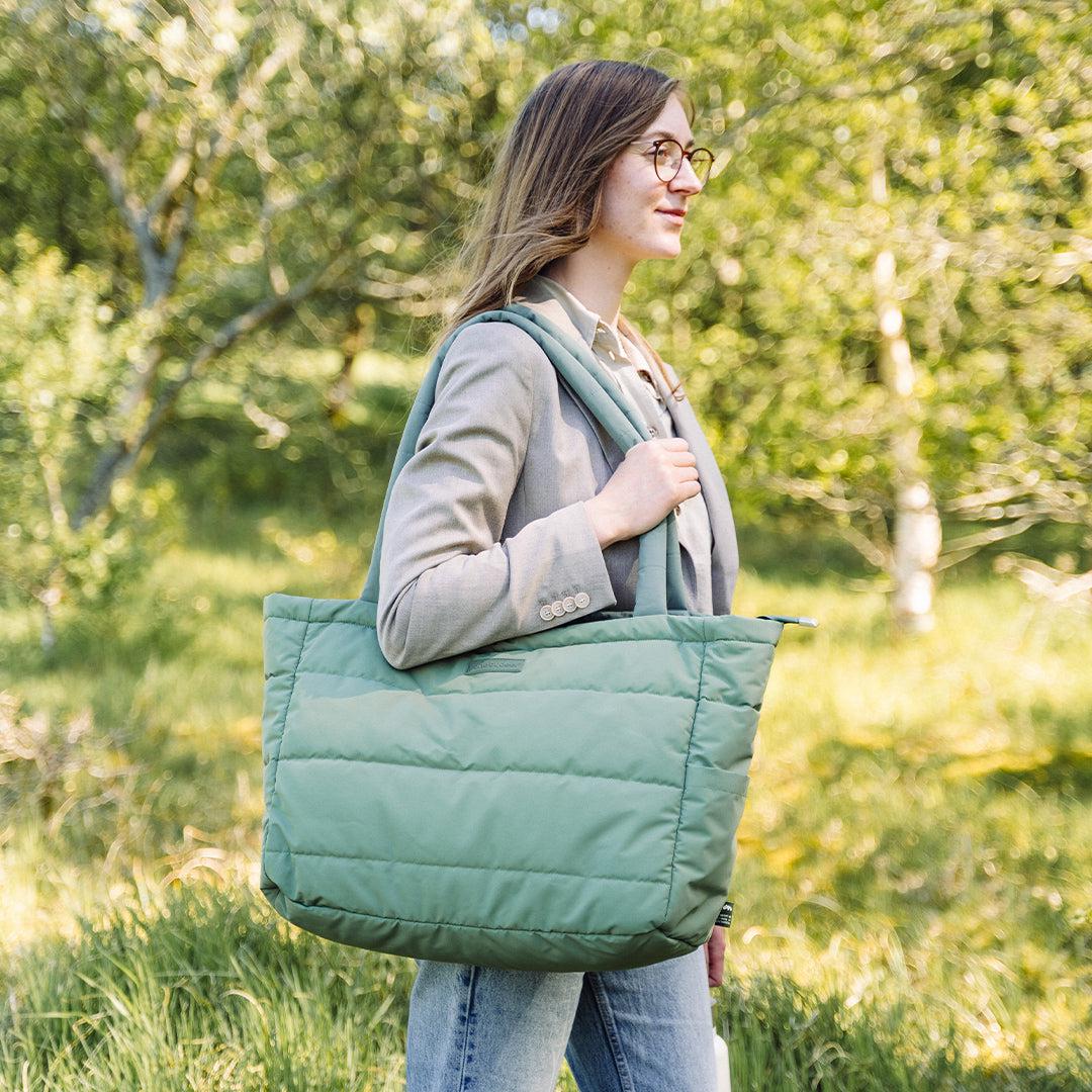  Done by Deer Quilted Changing Tote Bag - Green、mySite、merchandisen