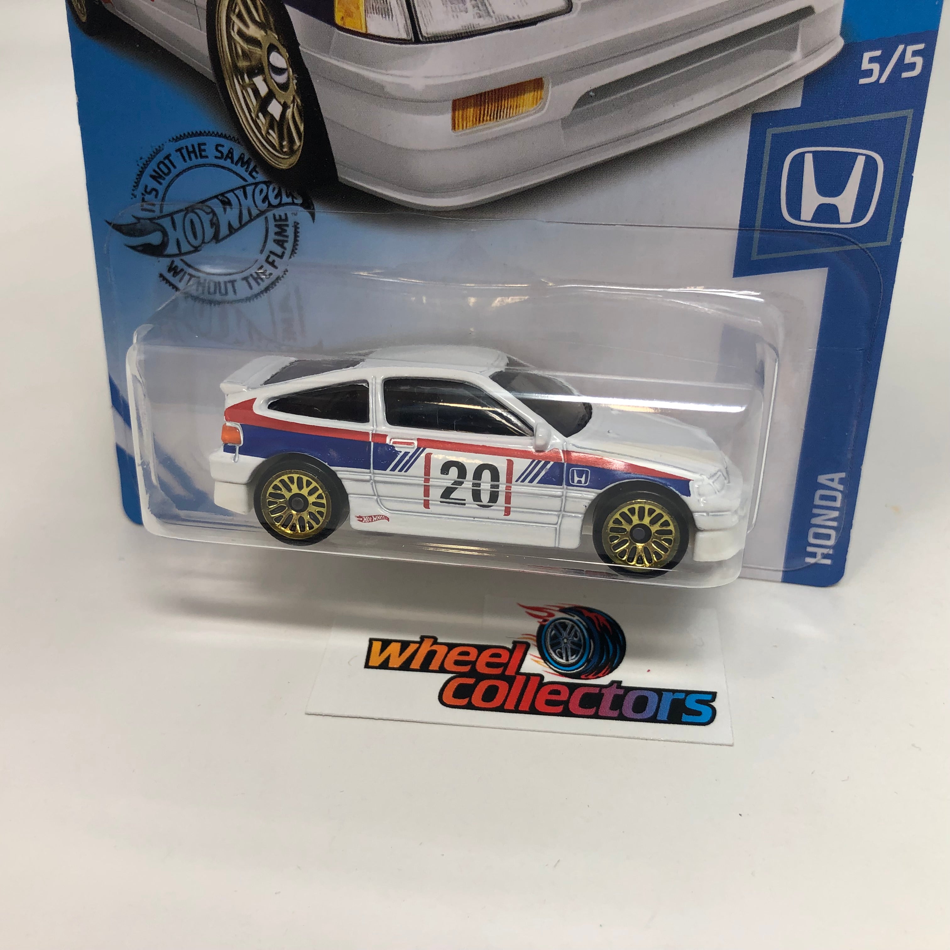'88 Honda CR-X #123 * WHITE * 2020 Hot Wheels、mySite、hgirdovlk